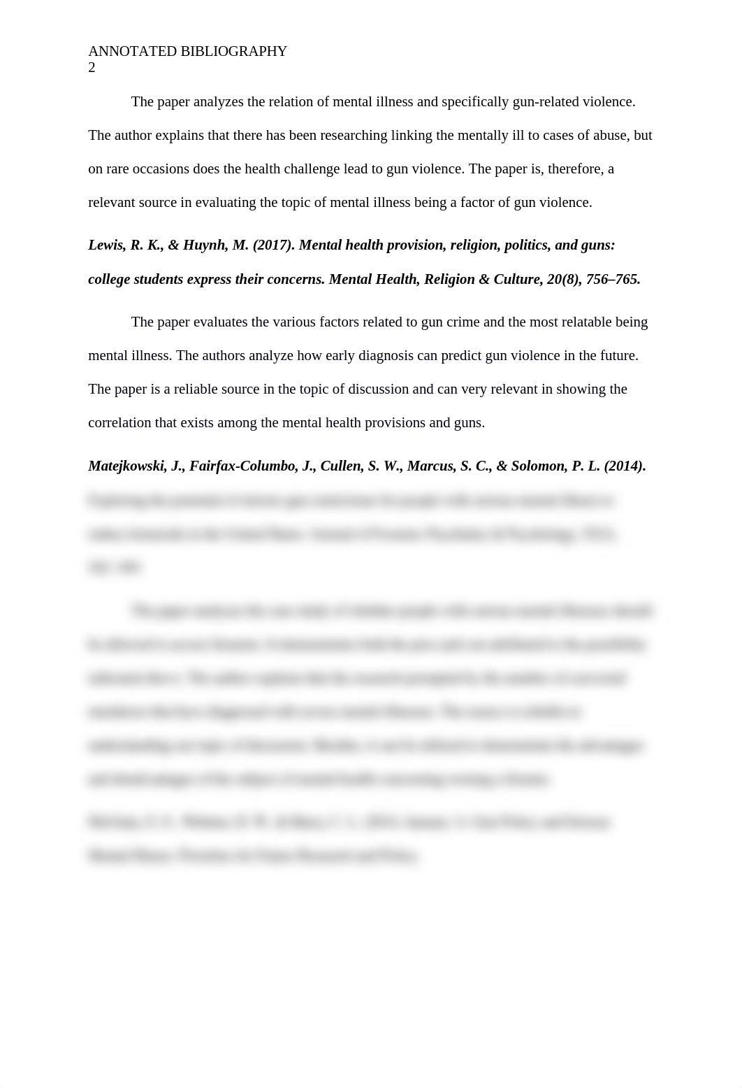 Should Mental Illness be a Factor of Gun Violence-Final (1).docx_d1s7jw35zkr_page2