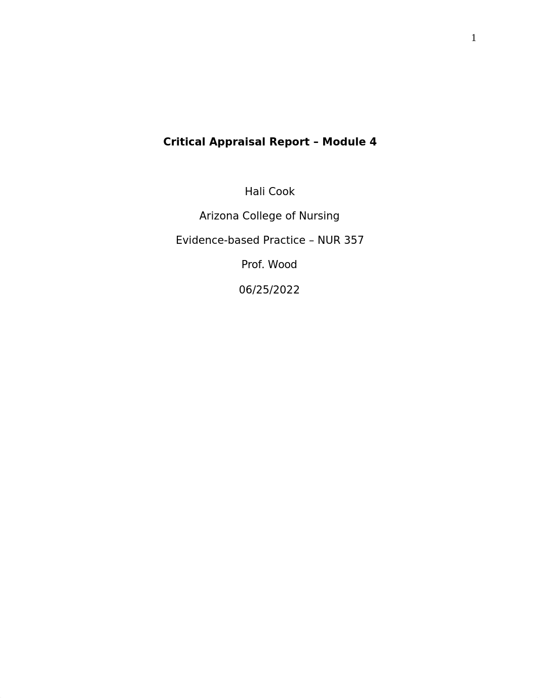 critical appraisal report - mod 4.docx_d1saw35o6ms_page1