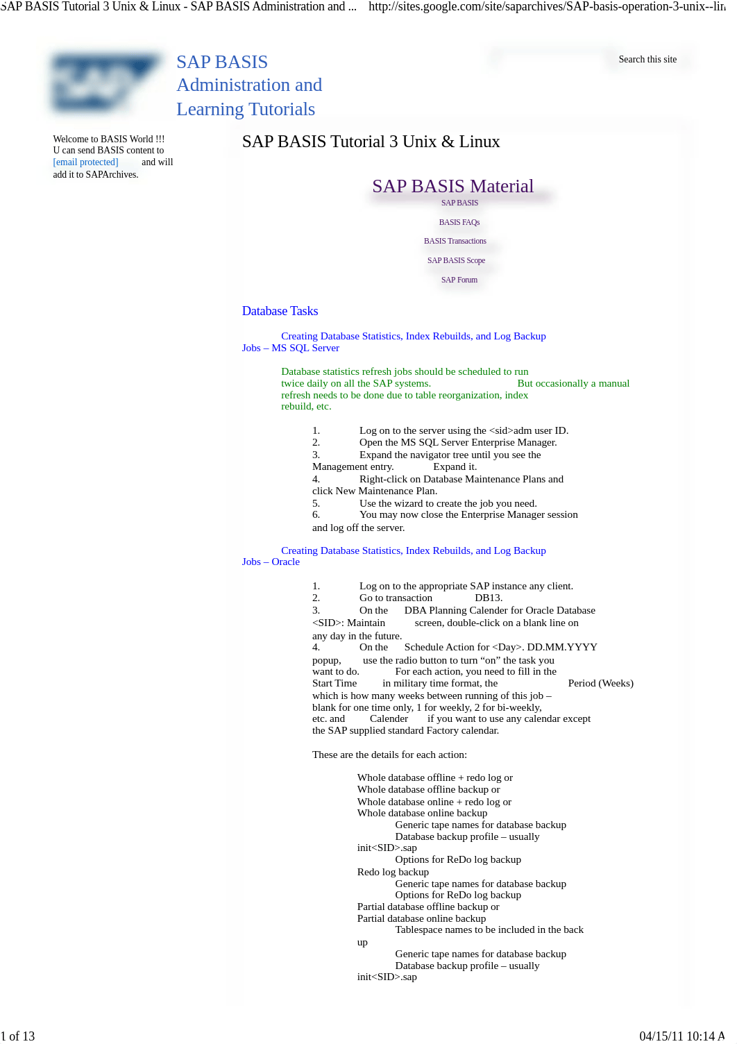 SAP BASIS Tutorial on Unix & Linux Administration.pdf_d1sfpyvkab4_page1