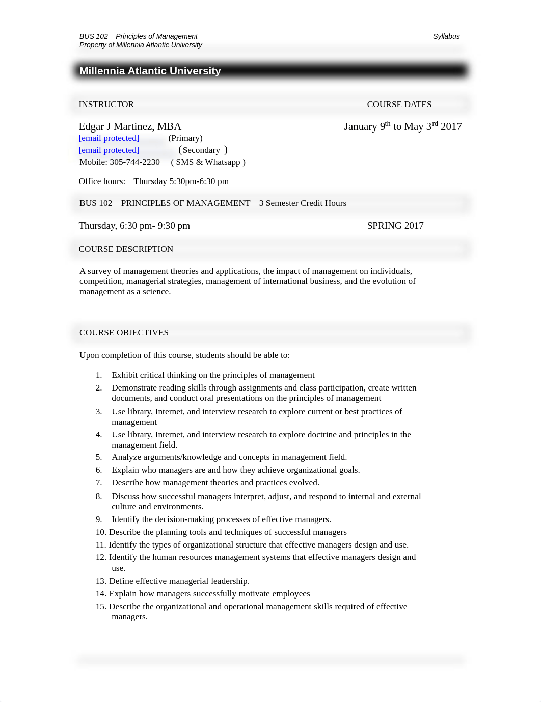 Syllabus BUS 102 Principles of Managament - Spring 2017 - Prof Edgar Martinez_d1siixc58yb_page1