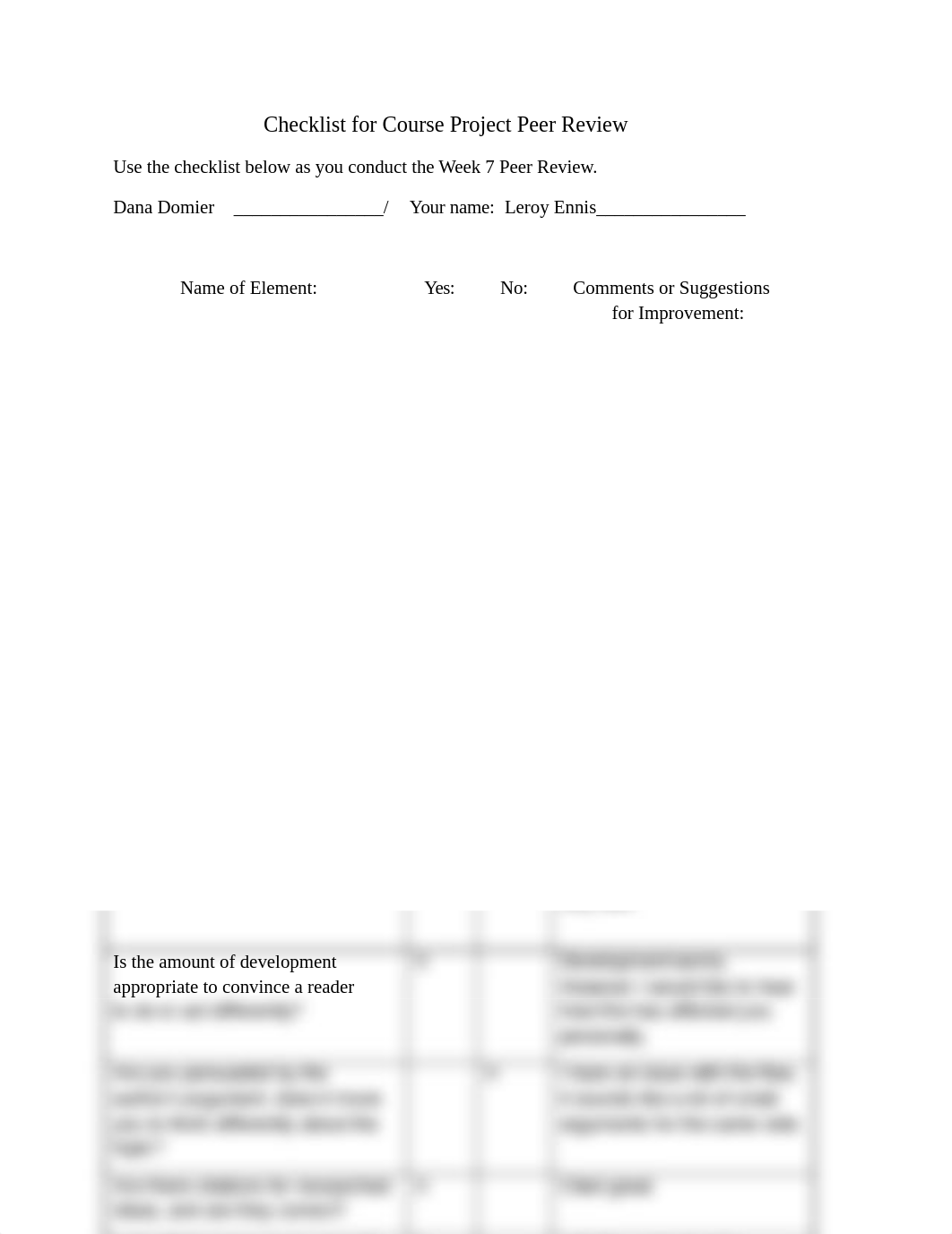 Week 7 Peer Review Dana Domier_d1sjw8tb236_page1