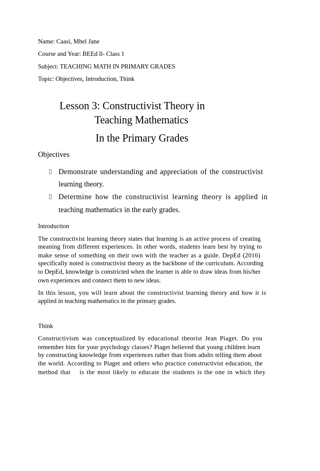 Lesson 3 Constructivist Theory in Teaching Mathematics.docx_d1sm02iz50h_page1