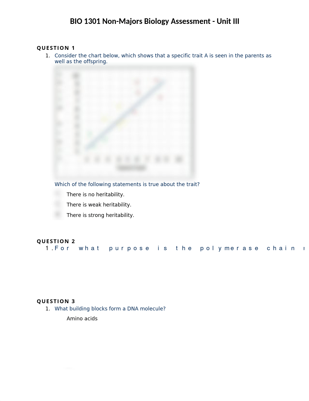 BIO 1301 Non-Majors Biology - Unit III Assessment.docx_d1snxmhvxyh_page1