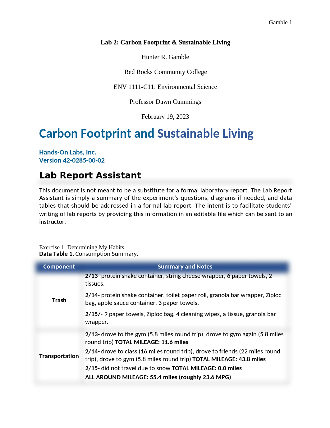 Lab 2 Carbon Footprint and Sustainable Living.docx_d1t4mxp36a1_page1