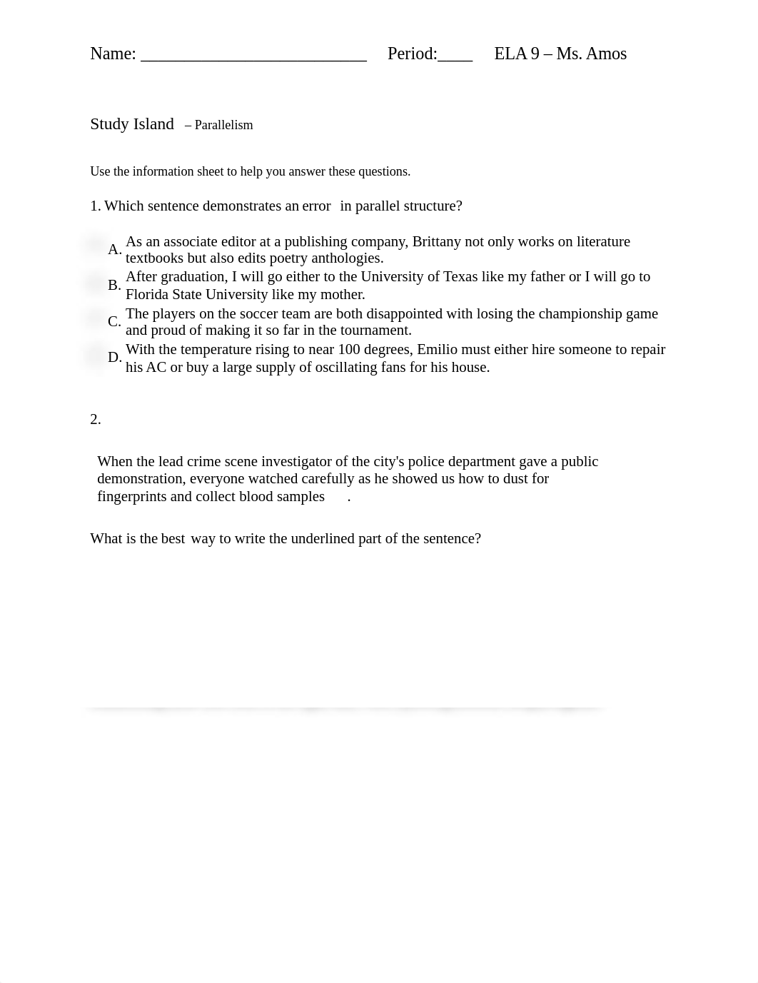 ELA 9 Parallelism Worksheet.docx_d1ta8fkeige_page1