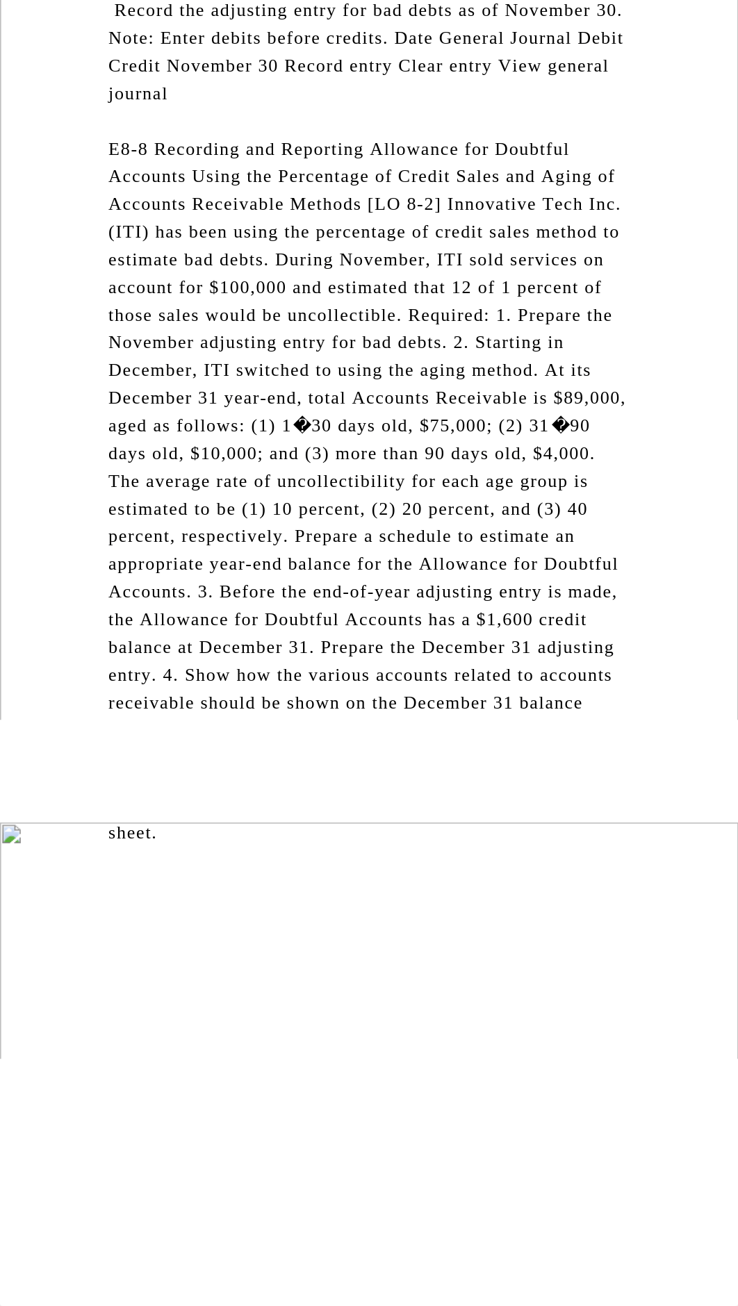 Record the adjusting entry for bad debts as of November 30. Note Ent.docx_d1tfk7i2mlq_page2