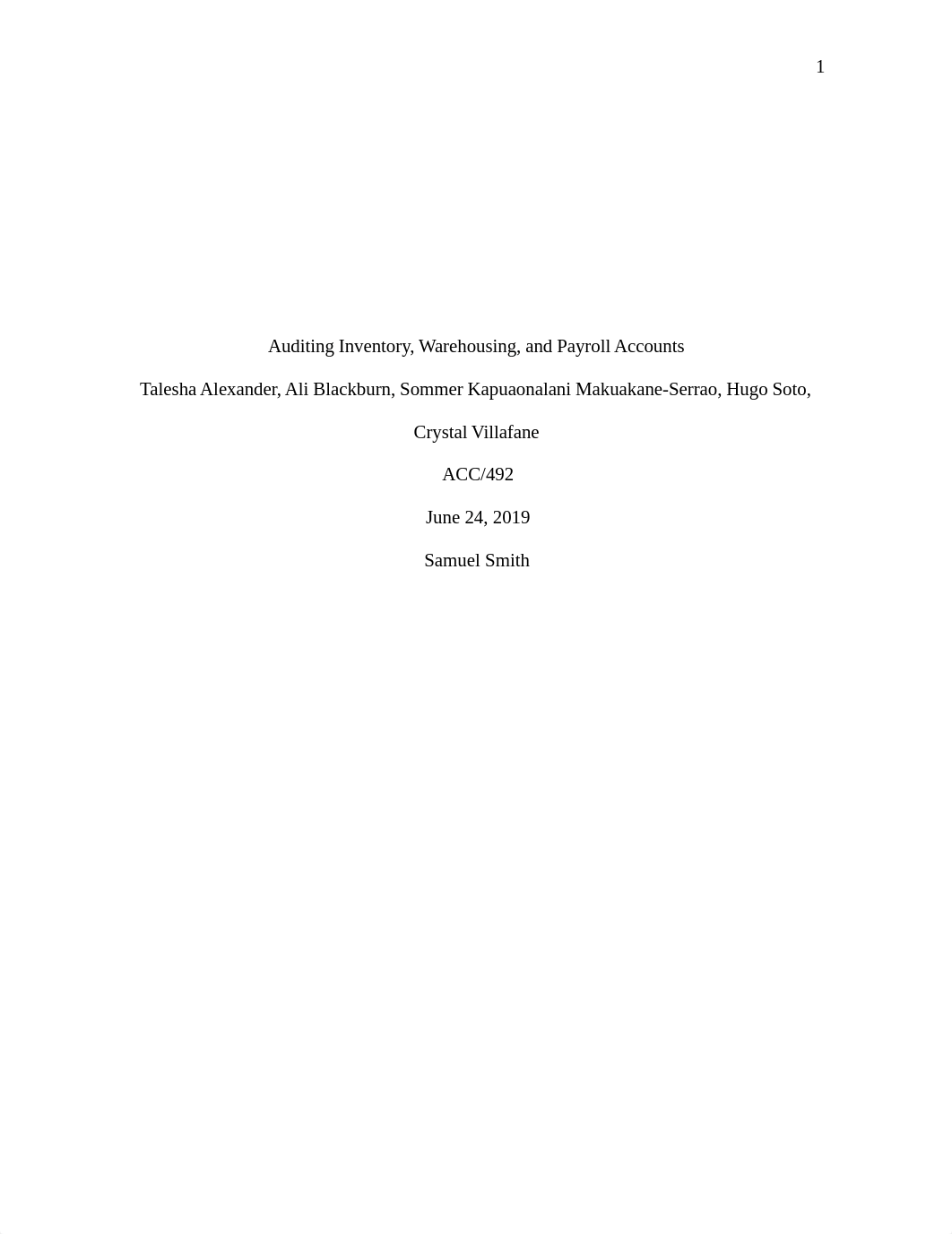 Team - Auditing Inventory, Warehousing, and Payroll Accounts.docx_d1tjk8251l9_page1