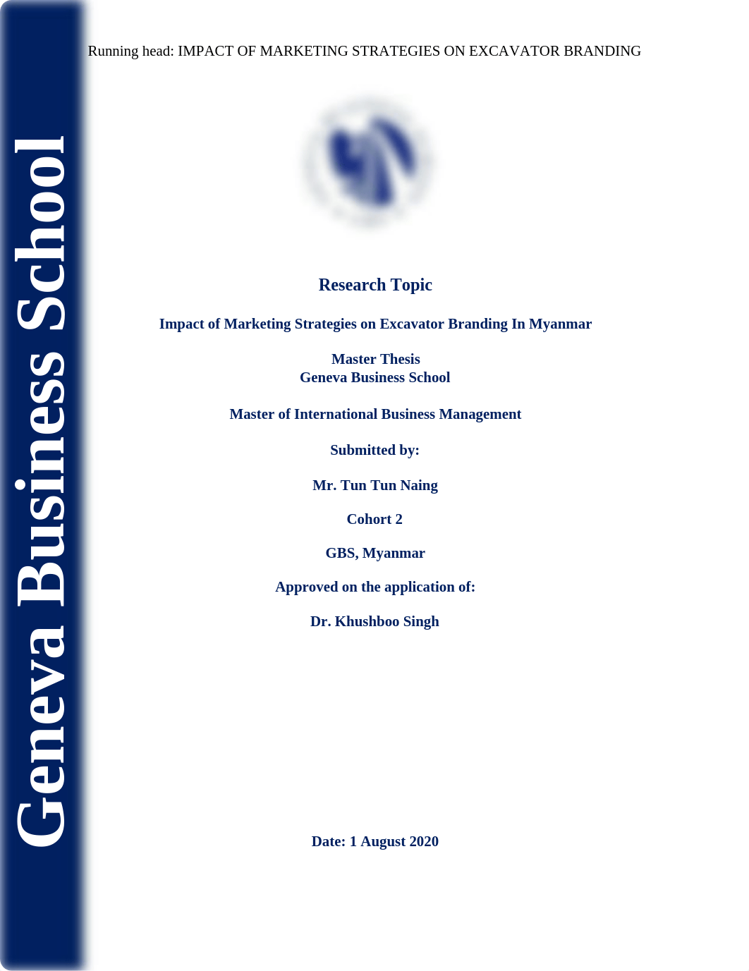 IMPACT OF MARKETING STRATEGIES ON EXCAVATOR BRANDING IN MYANMAR -1 (1).pdf_d1tneakiyjz_page1