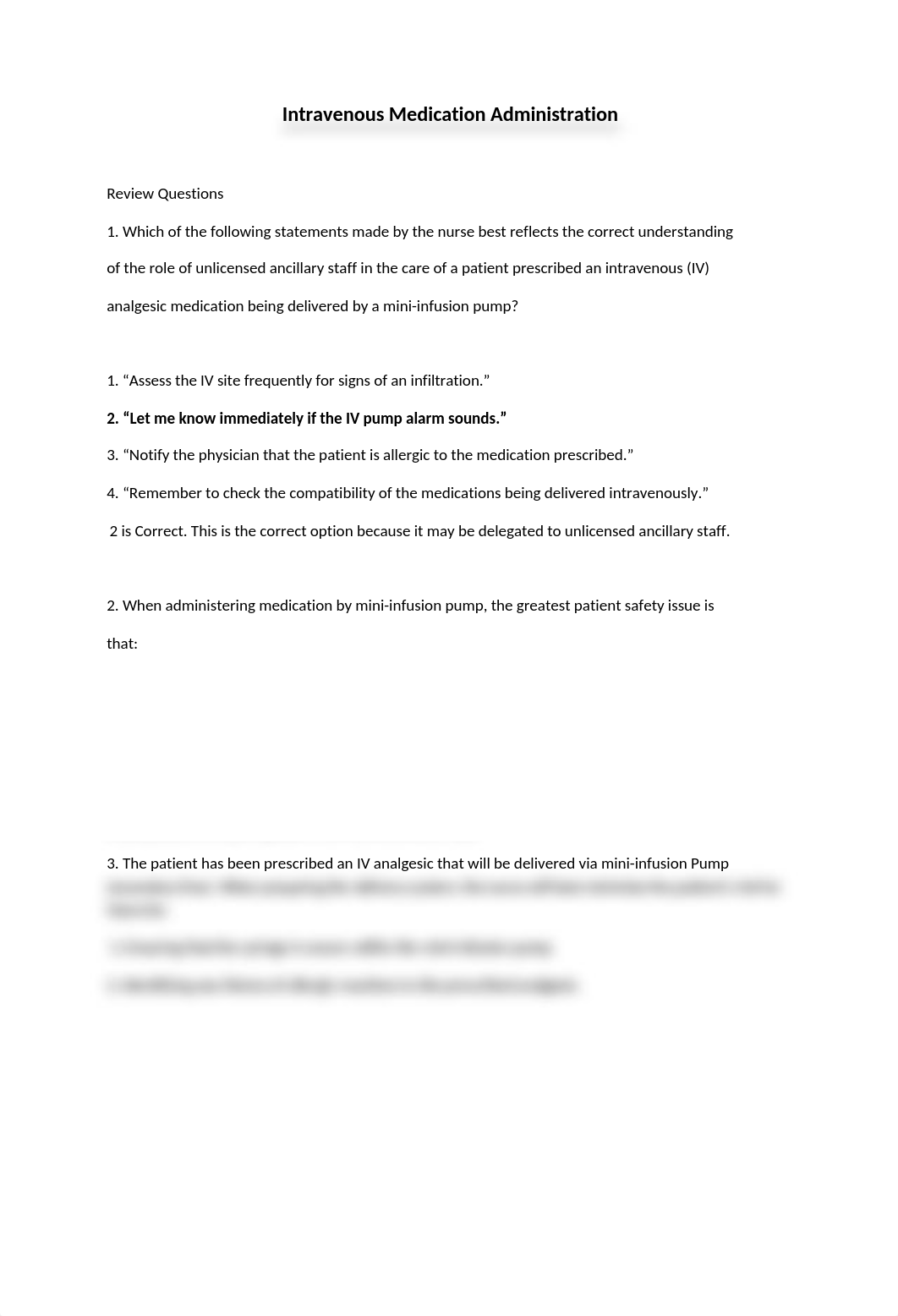 Intravenous Medication (Questions).docx_d1tp1c1x5dd_page1