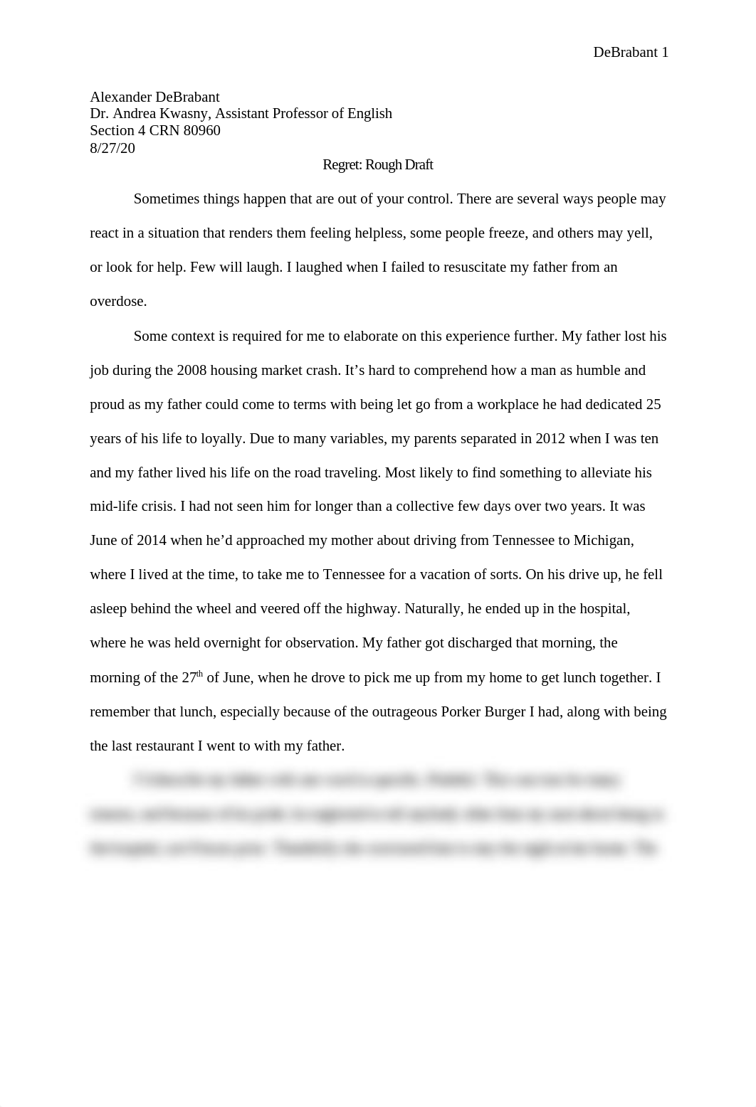 DeBrabant_Alexander Personal Descriptive Essay FIRST DRAFT.docx_d1tpin0i49u_page1