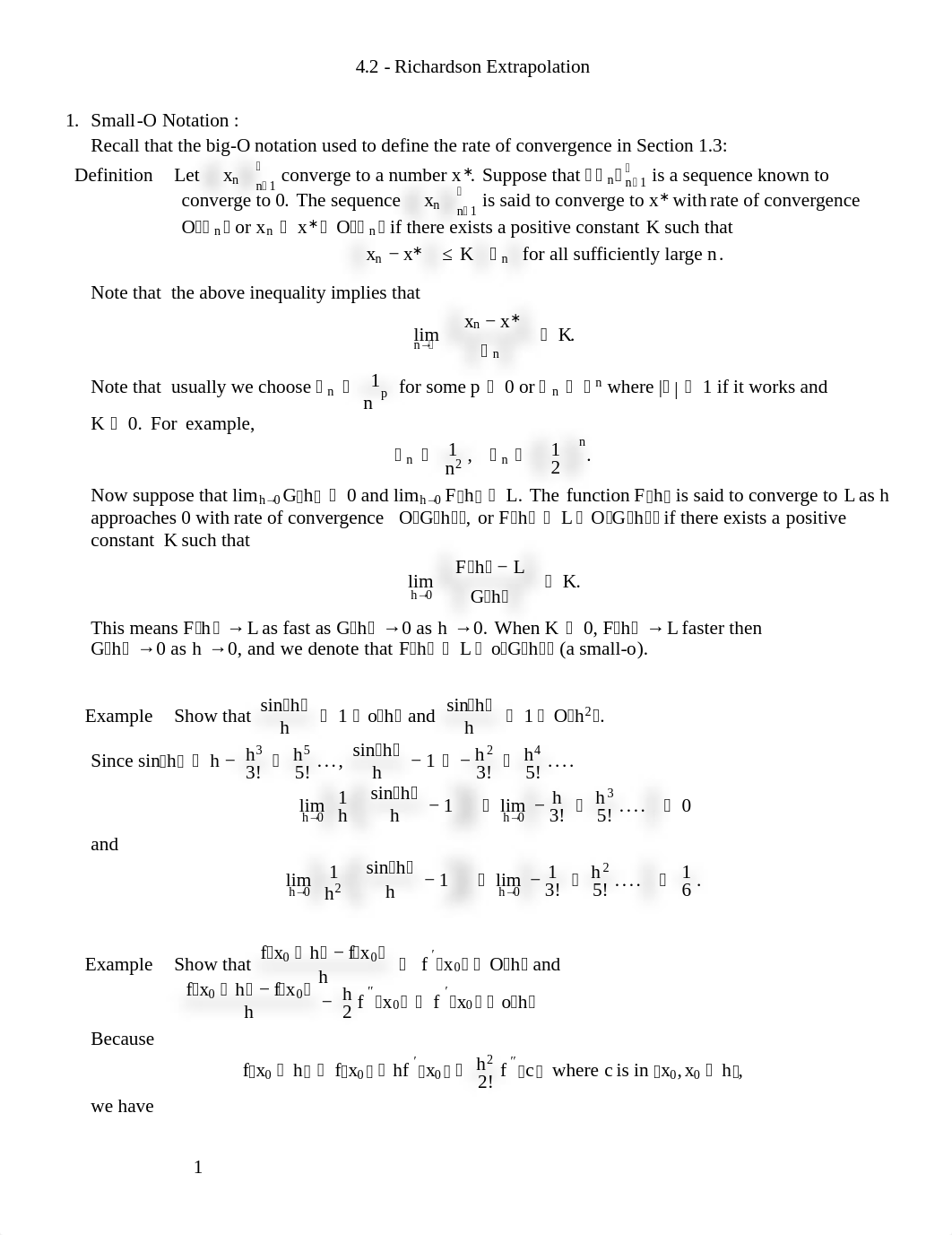 Lecture Notes on Richardson Extrapolation_d1u09z0do7n_page1