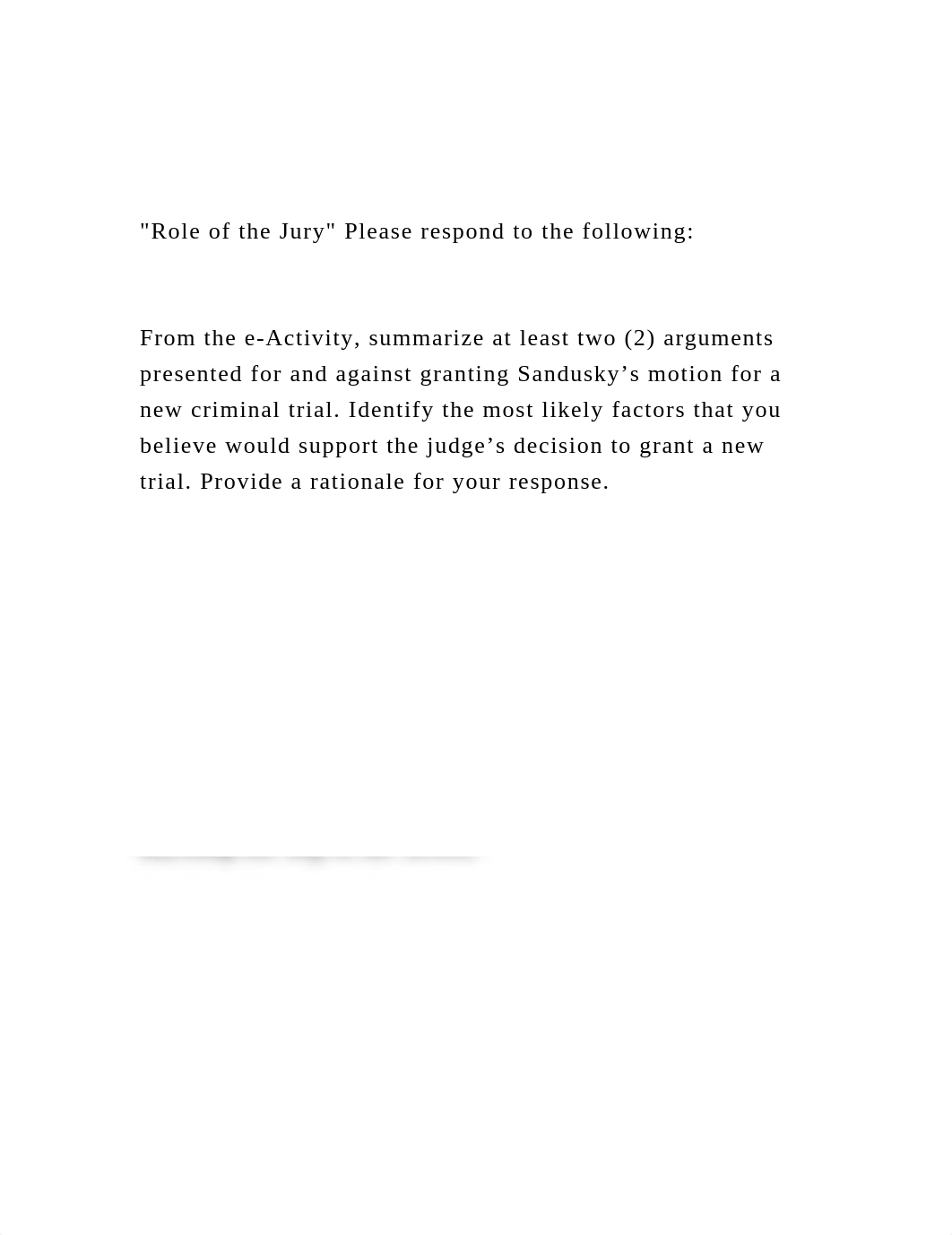 Role of the Jury  Please respond to the followingFrom t.docx_d1u11nnsya2_page2