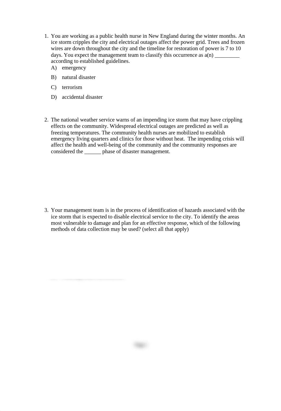 Chapter 19- Community Preparedness- Disaster and Terrorism.docx_d1u6s8xil4f_page1