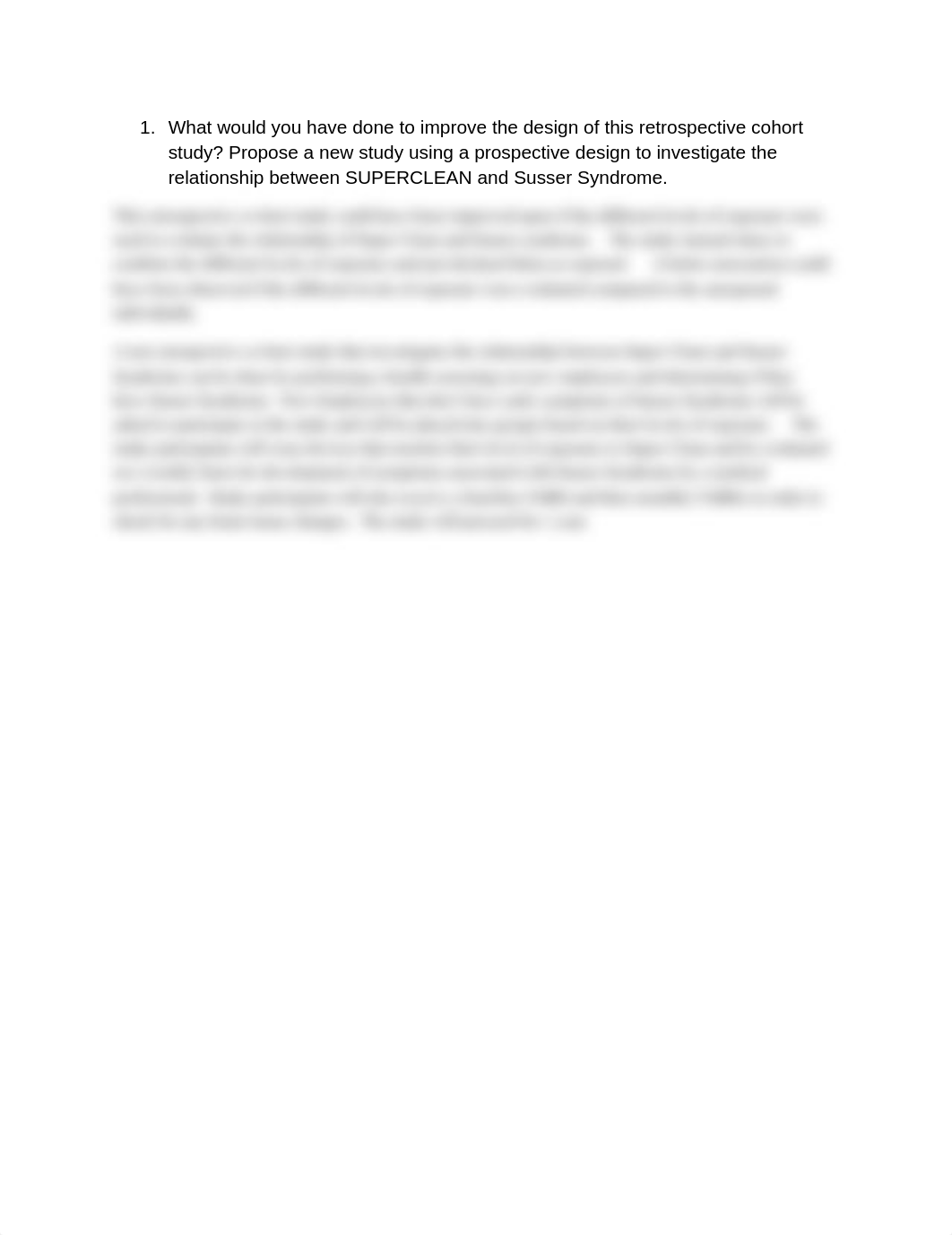 What would you have done to improve the design of this retrospective cohort study.docx_d1u94pt1iz0_page1