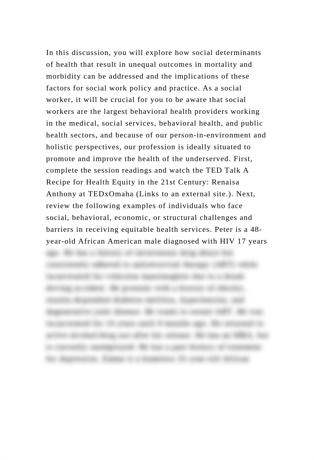 In this discussion, you will explore how social determinants of heal.docx_d1uj10widgo_page2