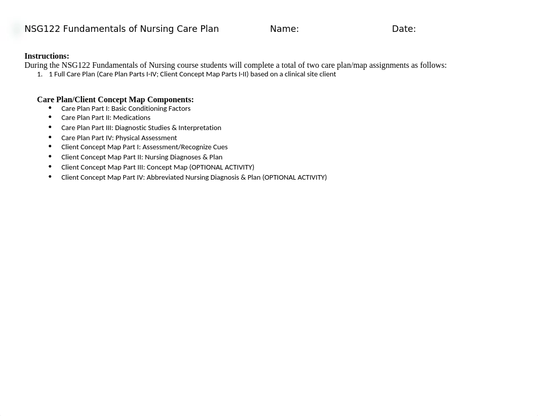 NSG122 Full Care Plan Final Fall 2022.docx_d1ul0cup4un_page1