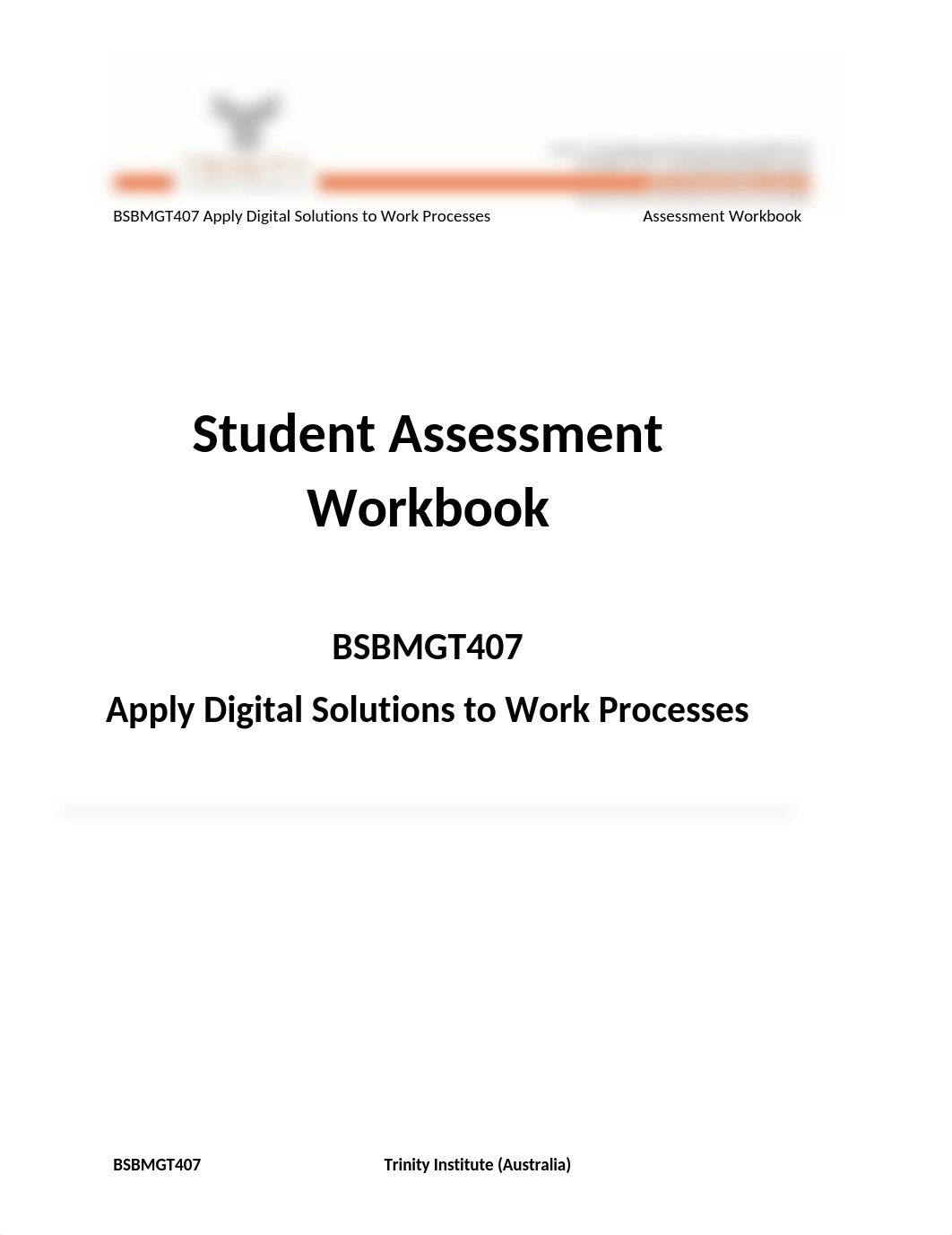 BSBMGT407_Assessment Workbook_Guide Sample.docx_d1uwi7qdq2d_page1