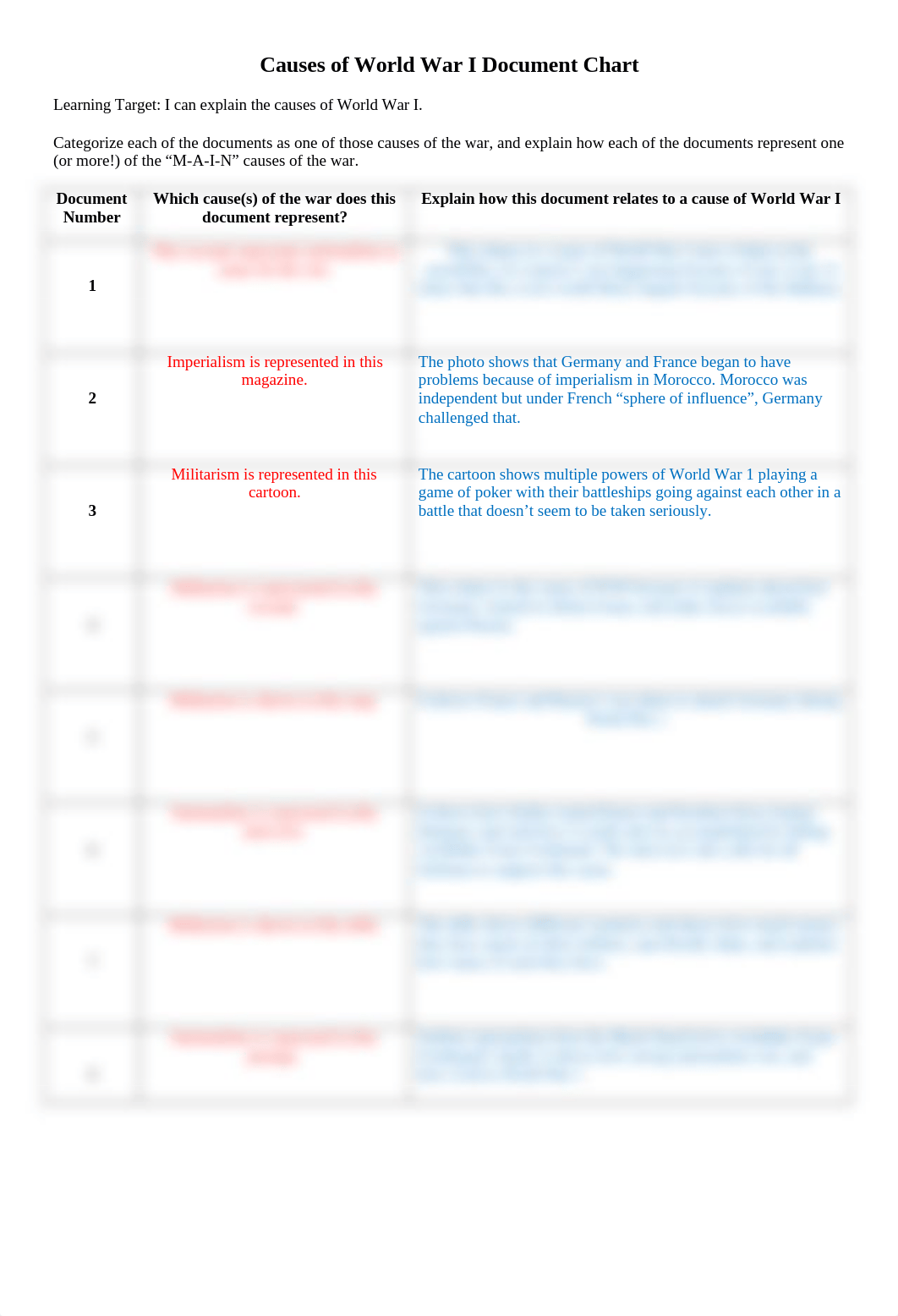 CausesofWorldWarIDocumentChart.docx_d1v20y7d289_page1