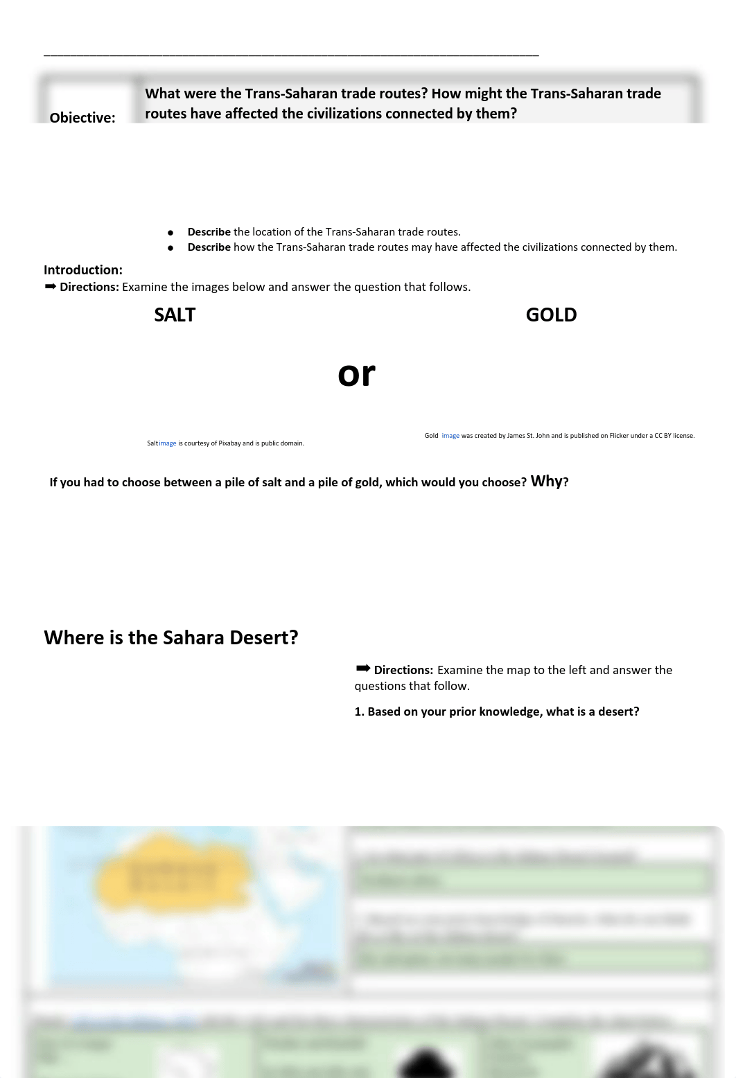 Tara Perks - 2020 Student Copy What were the Trans-Saharan trade routes_ How might the Trans-Saharan_d1v2vnz06ea_page1