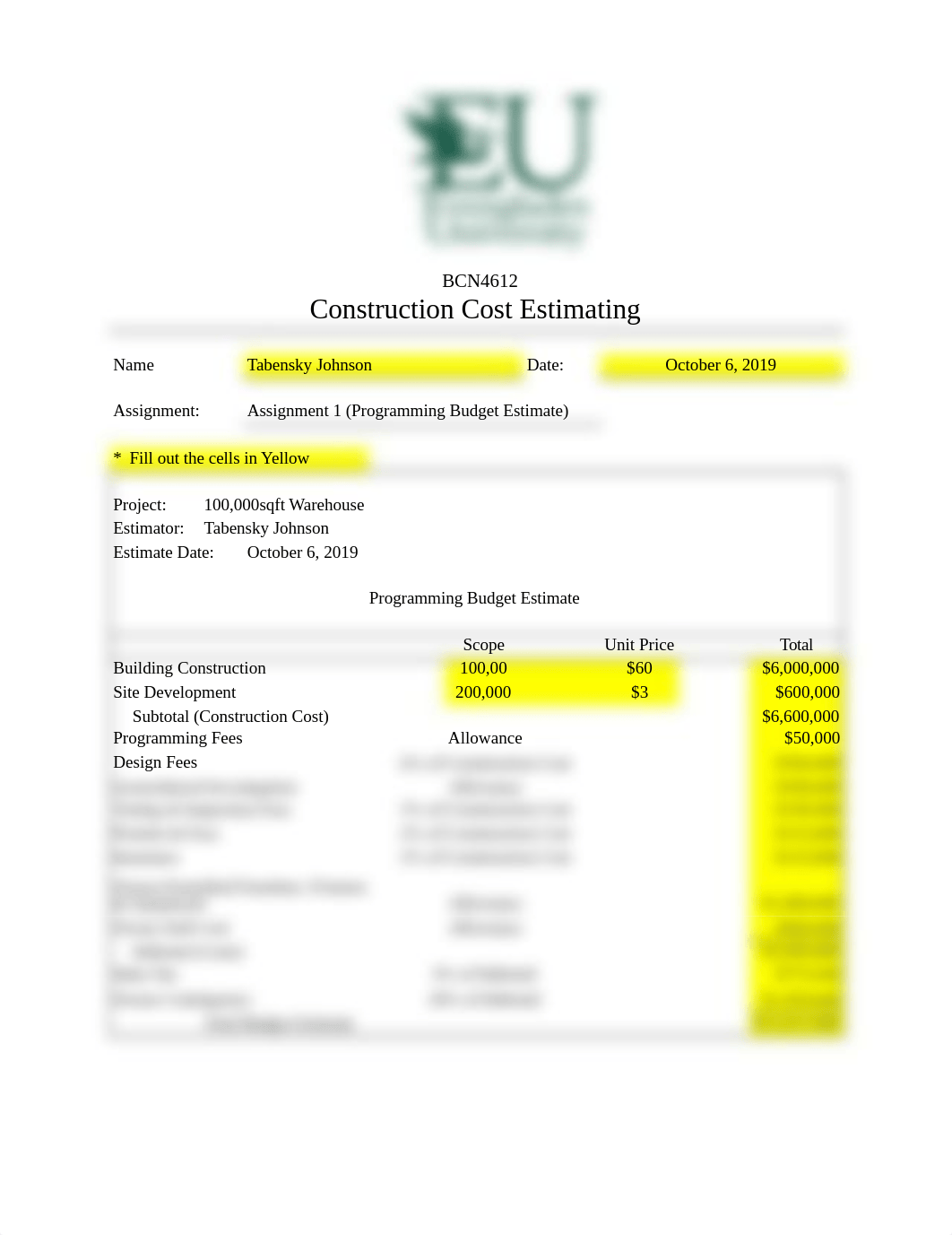 Assignment 1 Cost esitmating.xls_d1v312xulog_page1