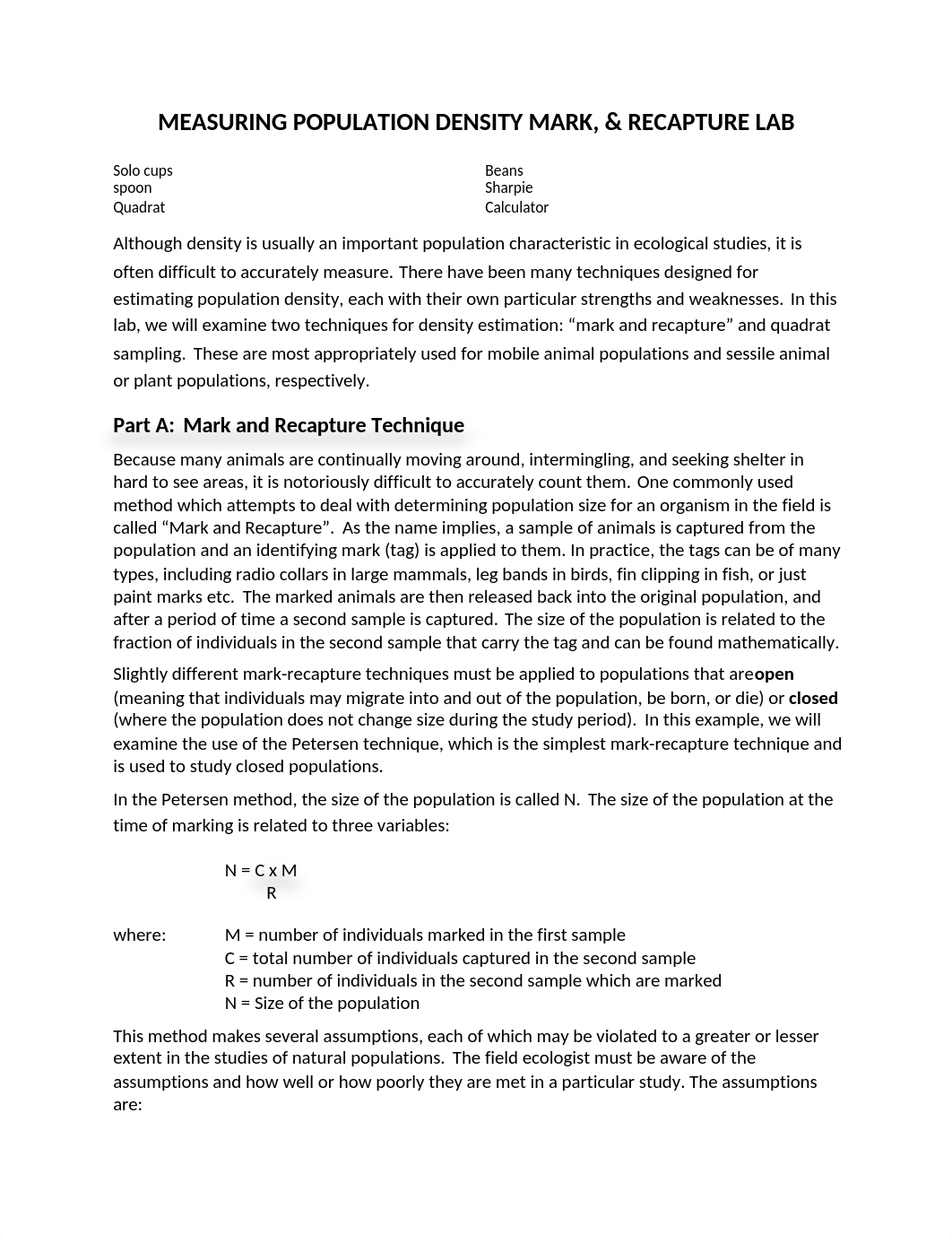 Measuring Population Density Mark Recapture Lab.docx_d1v3c9nenql_page1