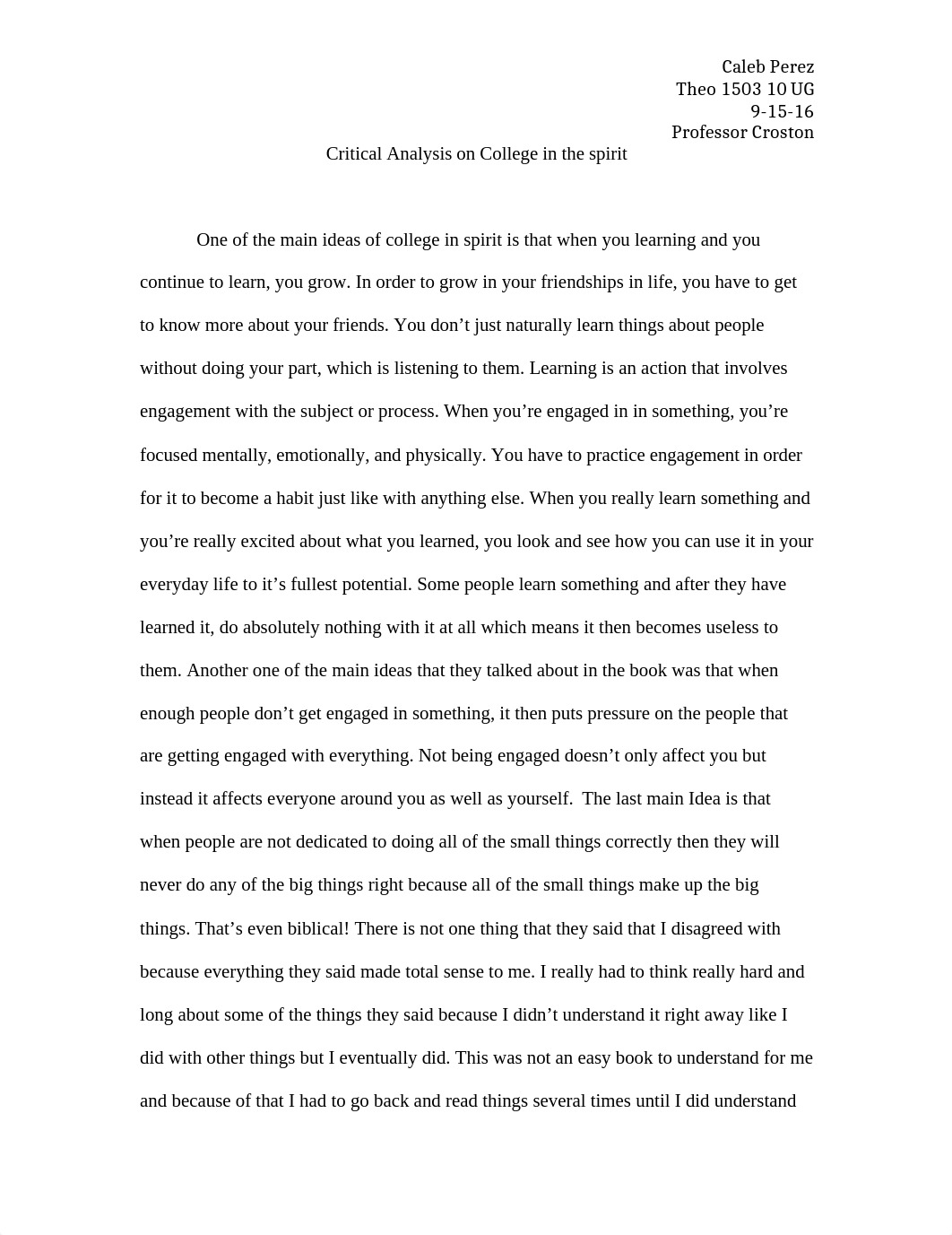 Critical Analysis on College in the spirit_d1v6e3ryyvz_page1