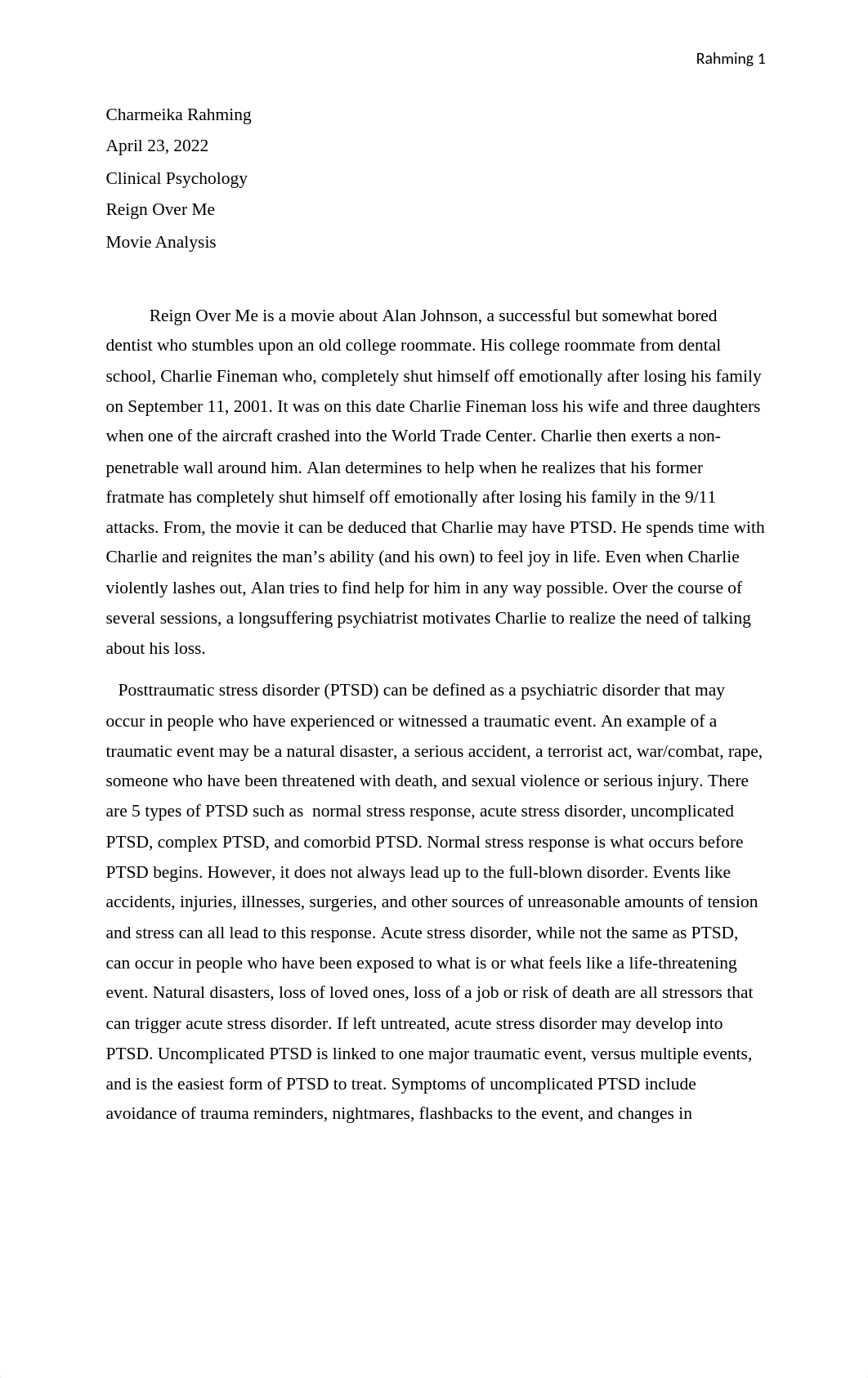 Clinical Psycholgy movie analysis 2.docx_d1vbne36n8x_page1