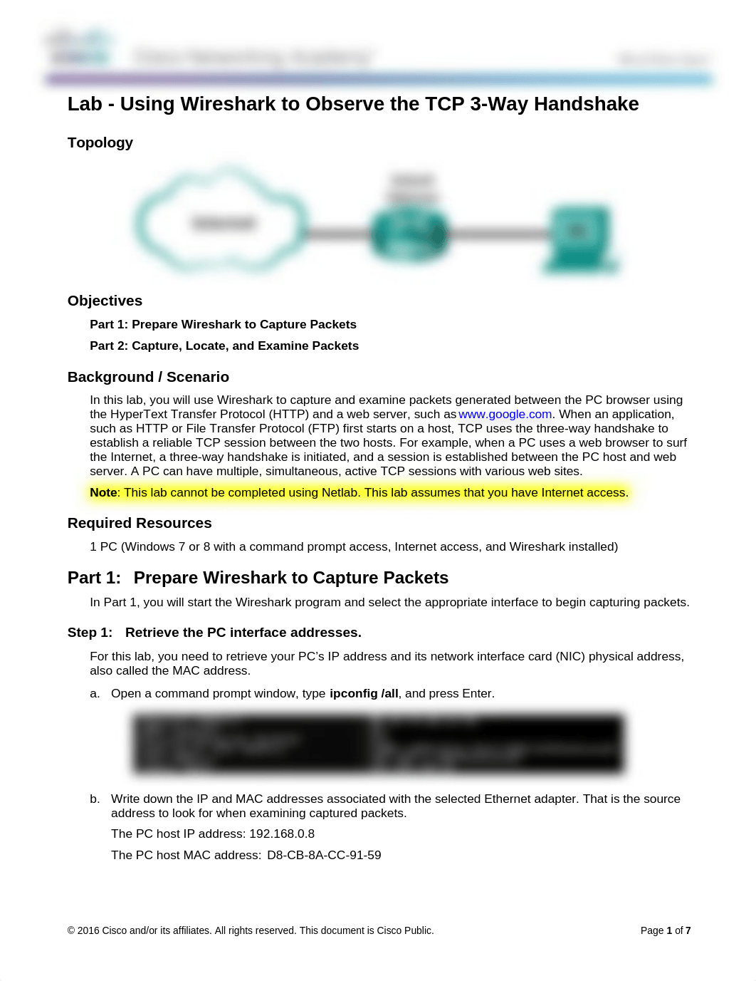 09.2.1.6 Lab - Using Wireshark to Observe the TCP 3-Way Handshake_d1vwrkpb4rq_page1