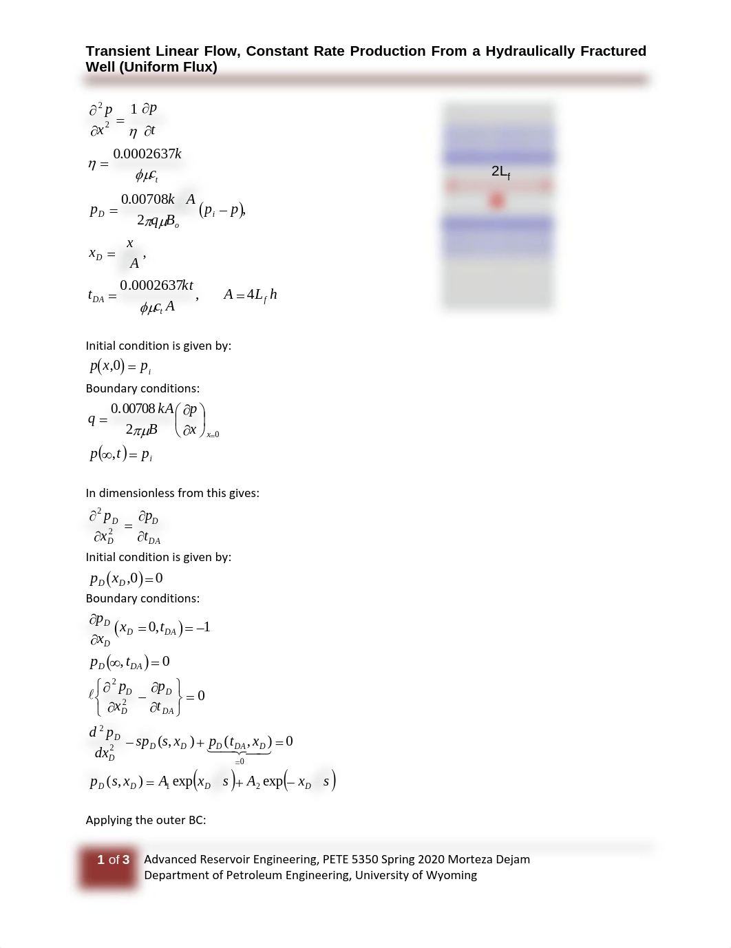 4-Transient linear flow, constant rate production from a hydraulically fractured well.pdf_d1vxesbrz41_page1