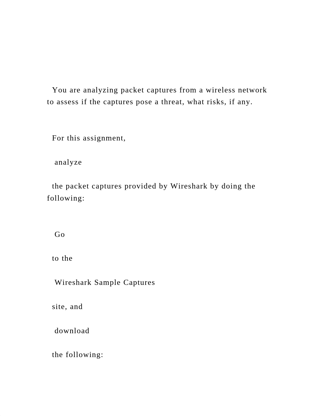 You are analyzing packet captures from a wireless network to .docx_d1vxflfsps9_page2