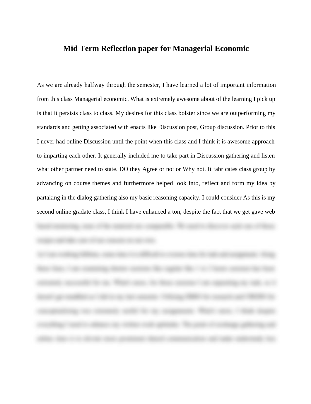 Mid Term Reflection paper for Managerial Economic.docx_d1w4euct0it_page1