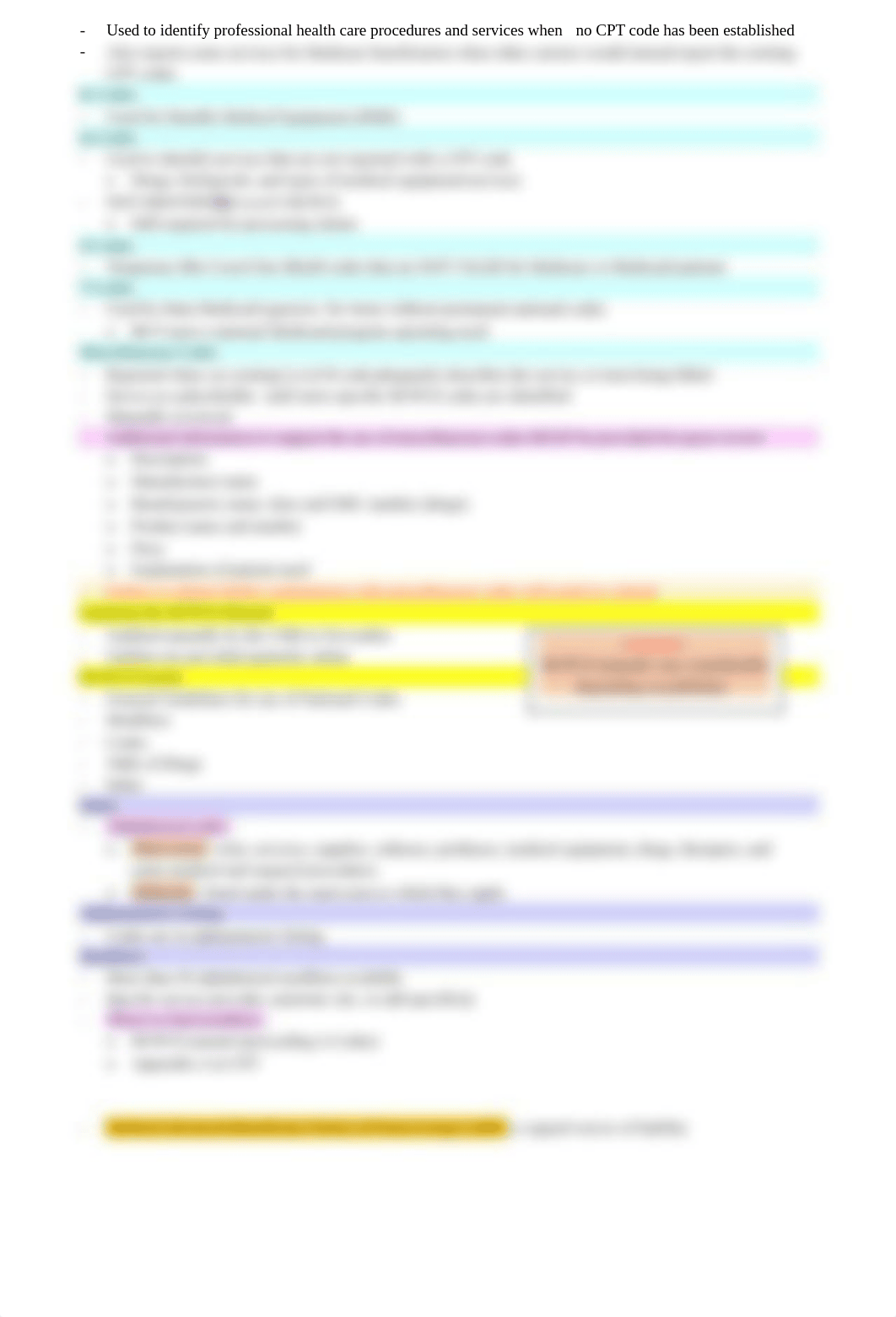 CPT-HCPCS Chapter 9 Notes - Intro to HCPCS.docx_d1w7laj3lvg_page2
