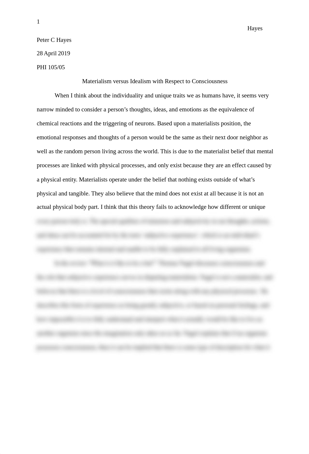 HayesP_PHI105_05_SP19_Assignment14MaterialismvsIdealism.docx_d1wdcm4eb7p_page1