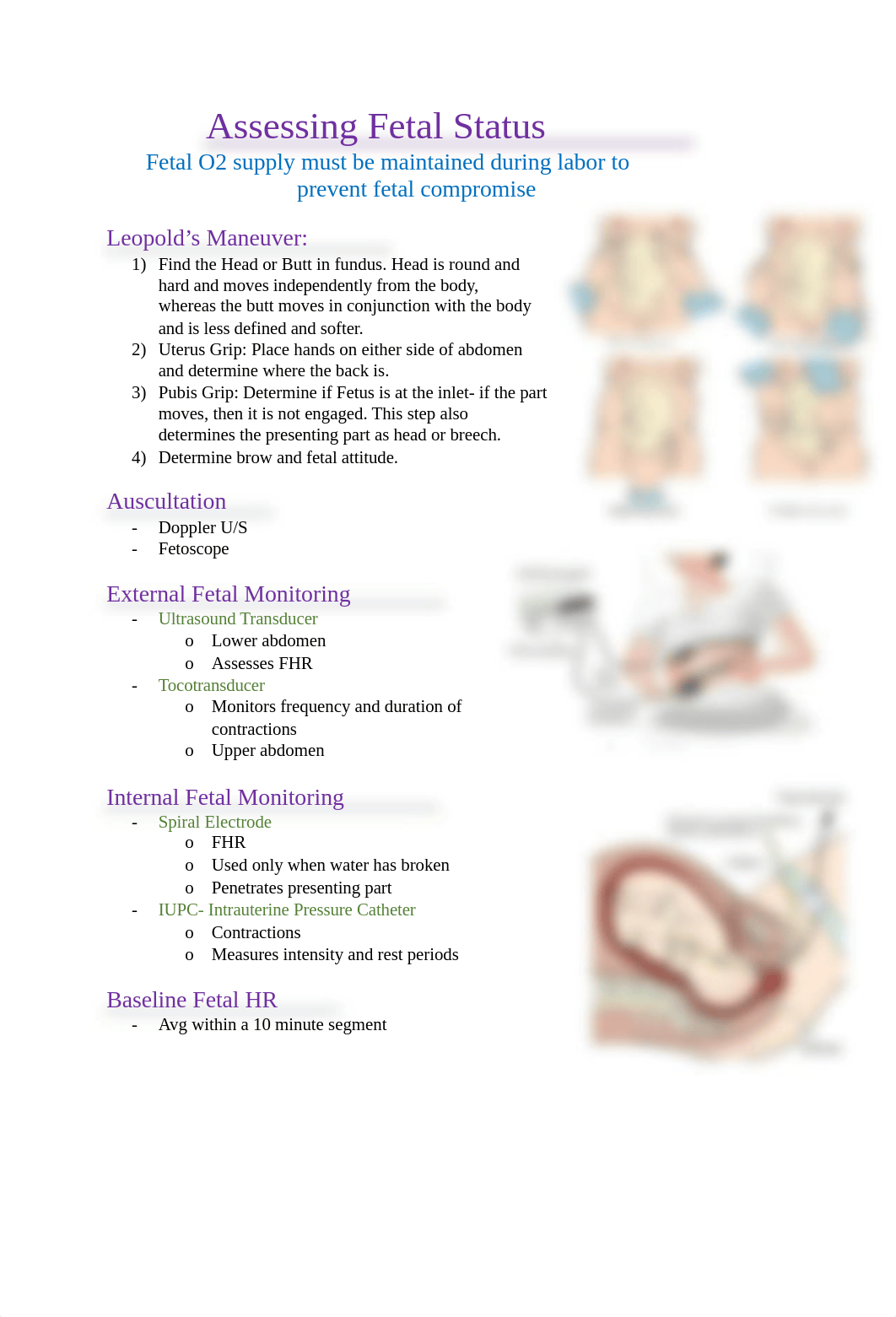 Assessing Fetal Status- My Notes.docx_d1whi70t5co_page1