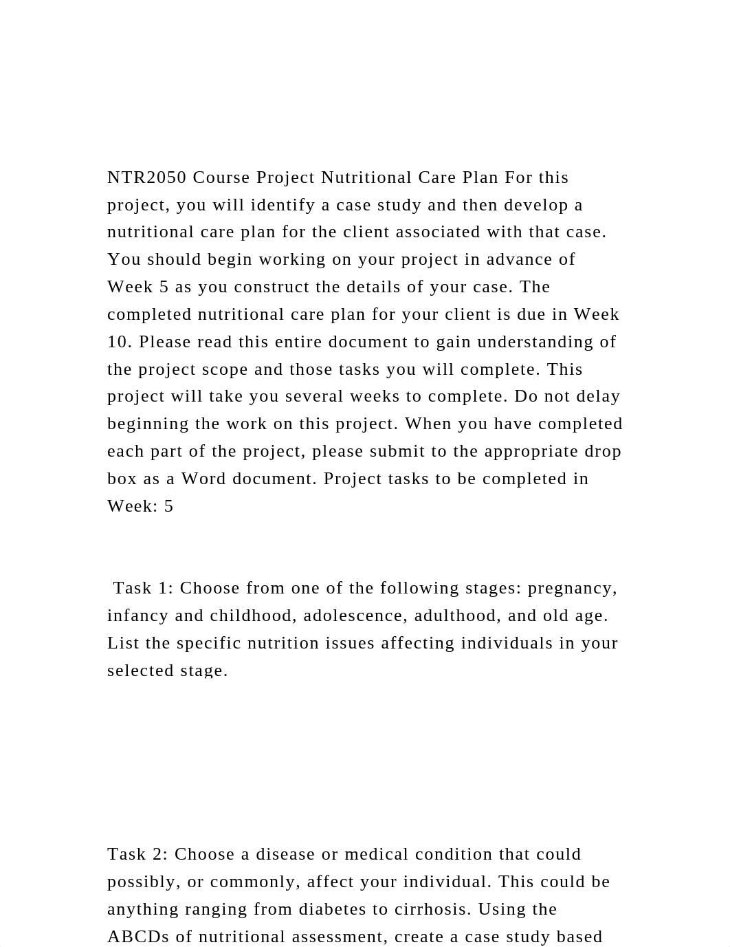 NTR2050 Course Project Nutritional Care Plan For this project, y.docx_d1wqe0t7cn5_page2