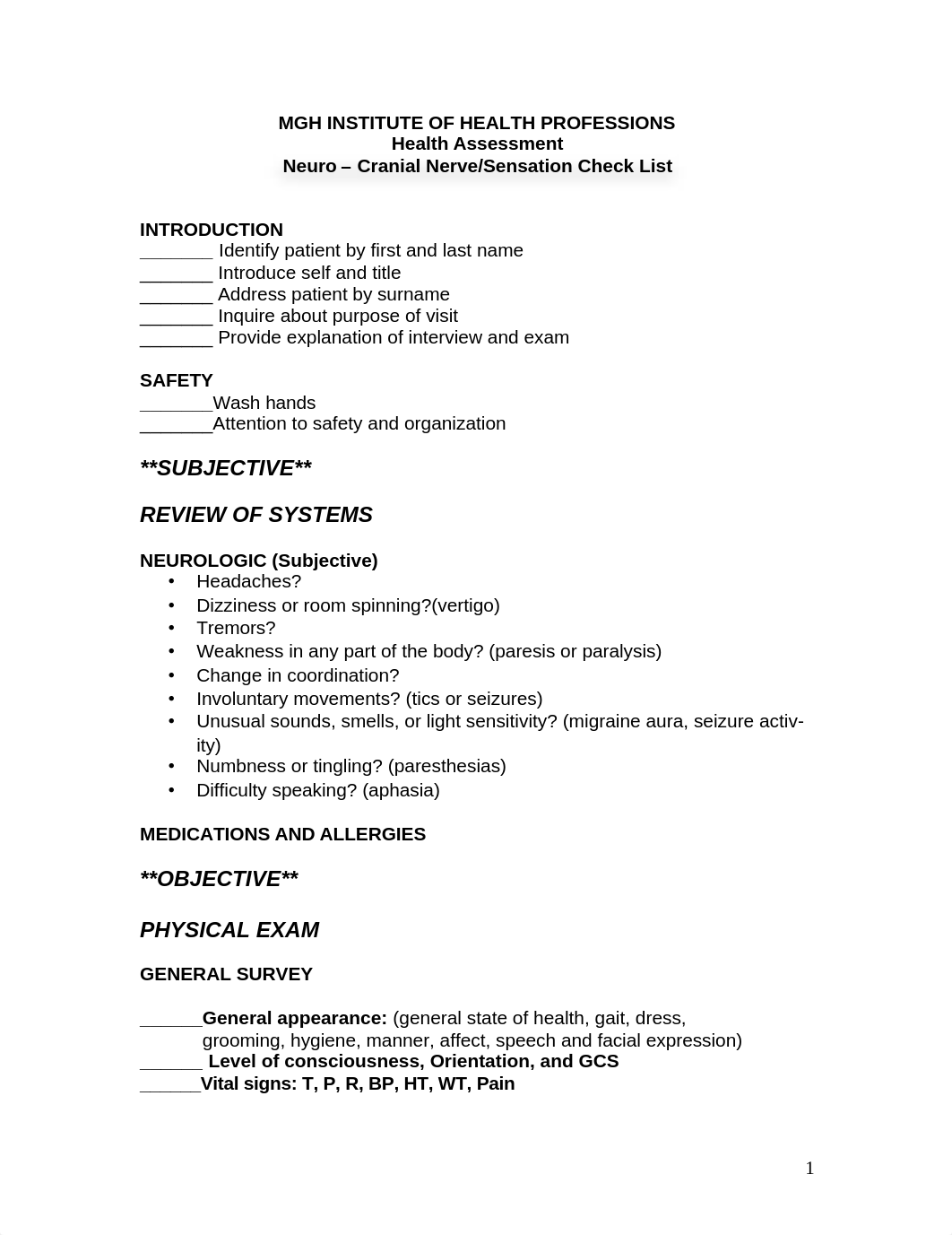 Neuro+Cranial+Nerves+Sensation+Checklist.docx_d1wrgva49j8_page1