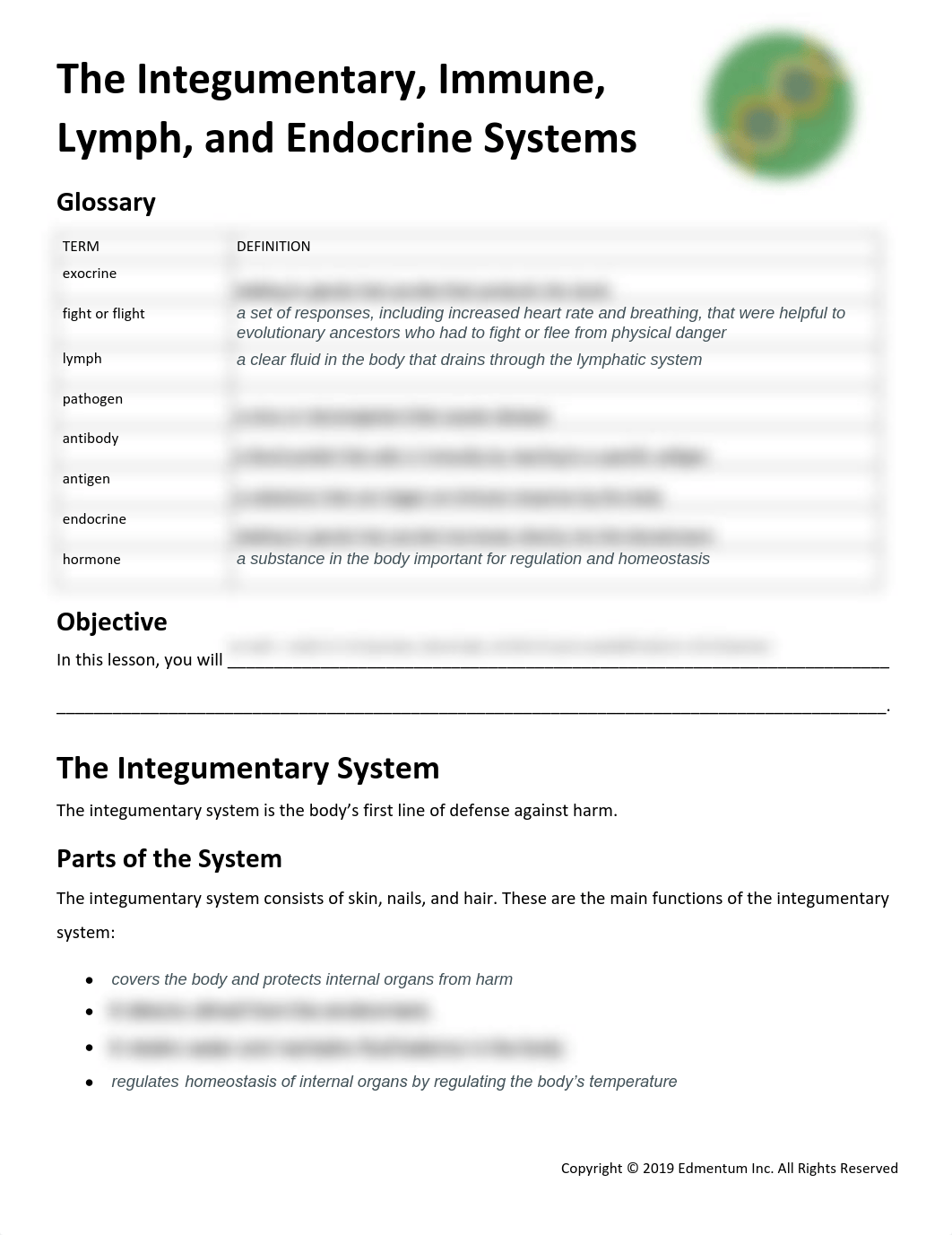 The Integumentary, Immune, Lymph, and Endocrine Systems.pdf_d1wsply18l4_page1