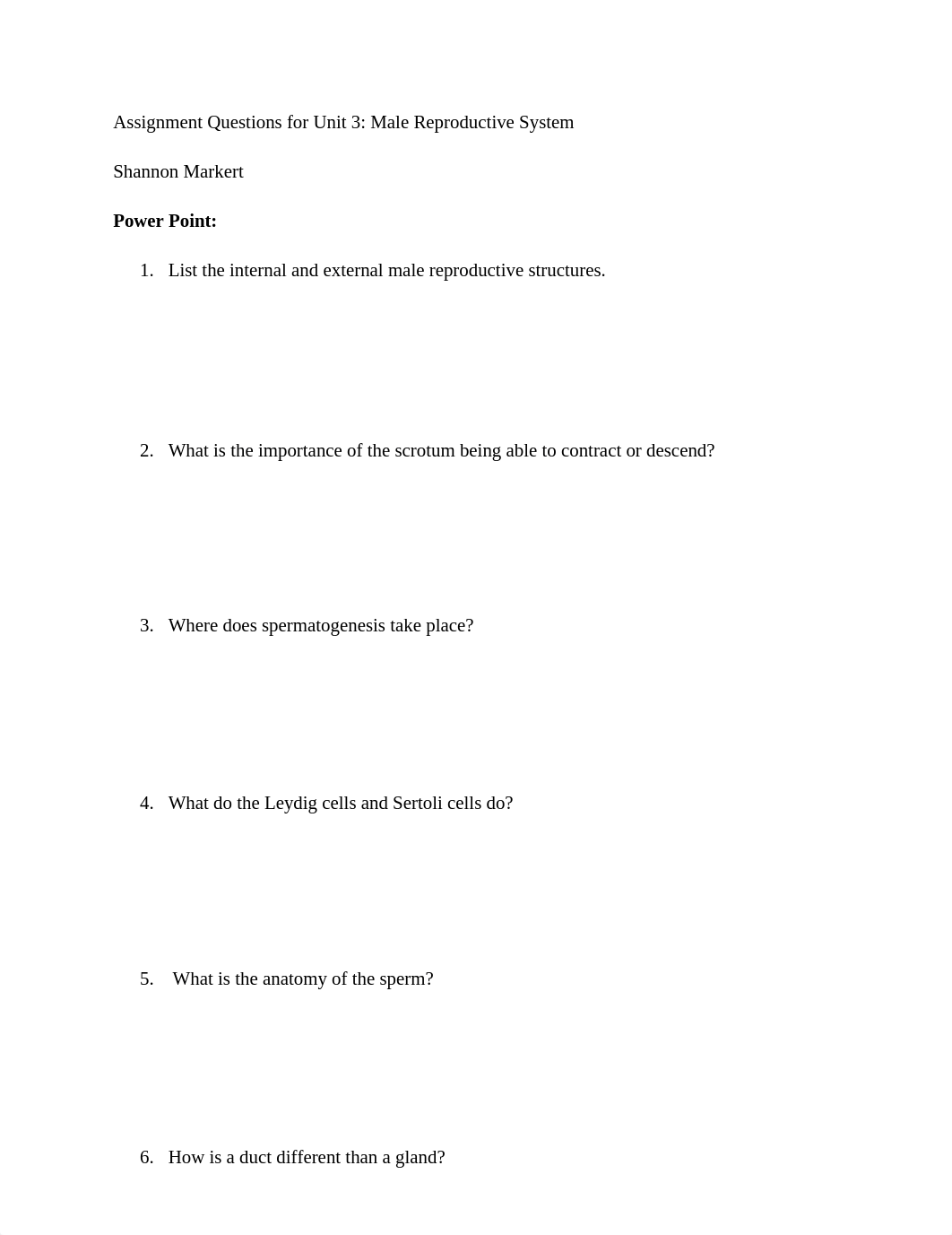 Assignment Questions for Unit 3: Male Reproductive System_d1x14ngaq49_page1