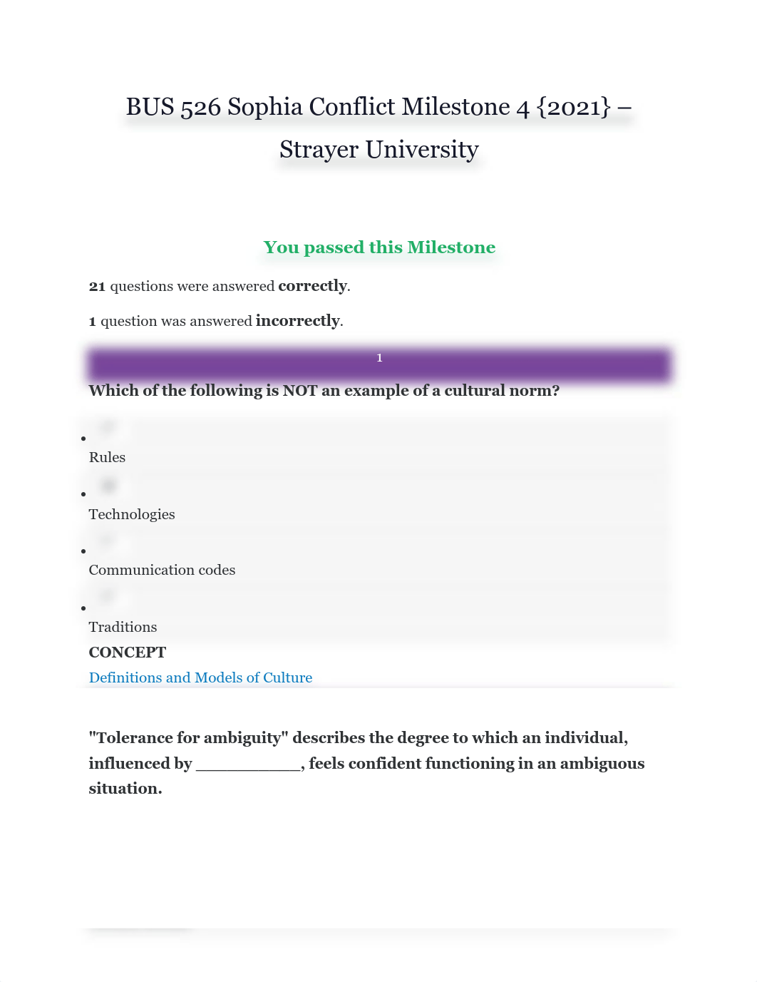 BUS 526 Sophia Conflict Milestone 4 {2021} - Strayer University.pdf_d1x460s8915_page1