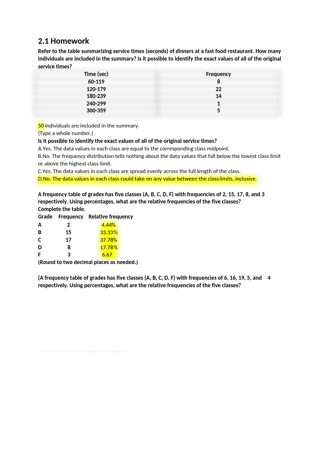 Statistics Notes Ch. 2 HW Ch. 2 Quiz.docx_d1xccaqs58o_page1