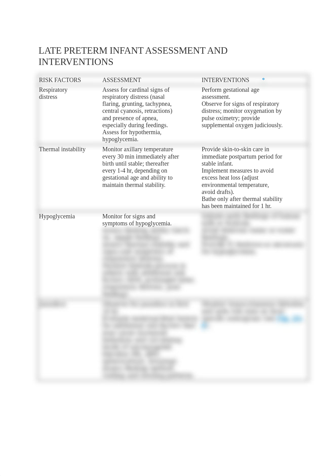 LATE PRETERM INFANT ASSESSMENT AND INTERVENTIONS.docx_d1xgiqcbcwn_page1