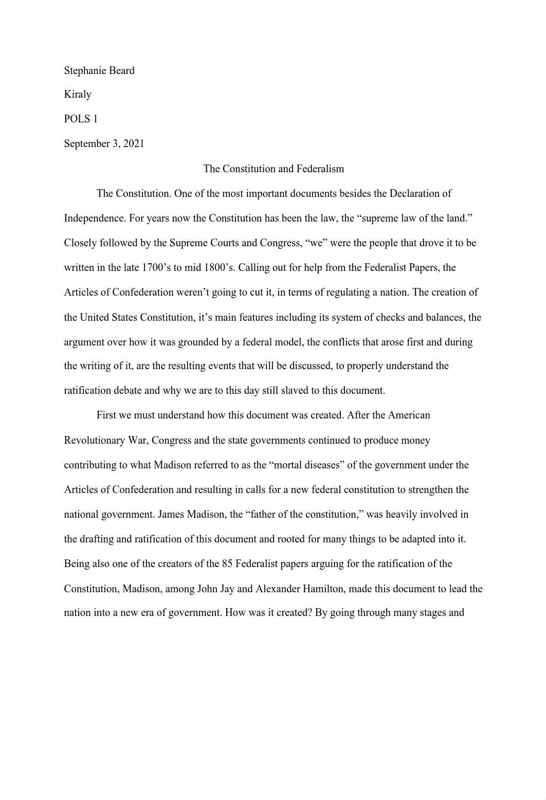 Essay #2_ The Constitution and Federalism.pdf_d1xu25f54f1_page1