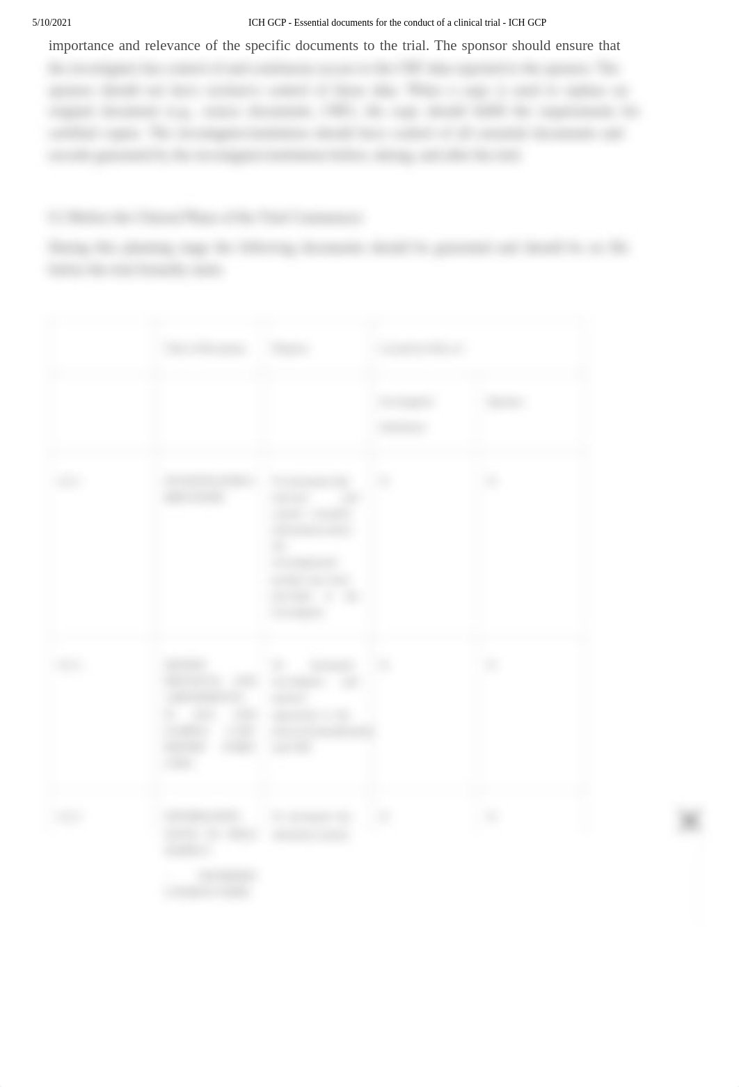 ICH GCP - Essential documents for the conduct of a clinical trial - ICH GCP.pdf_d1xxq8g103w_page2