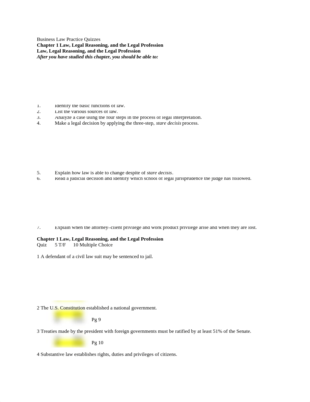 Business Law Practice Quizzes ch 1 BBG231.docx_d1y39p7s9cy_page1