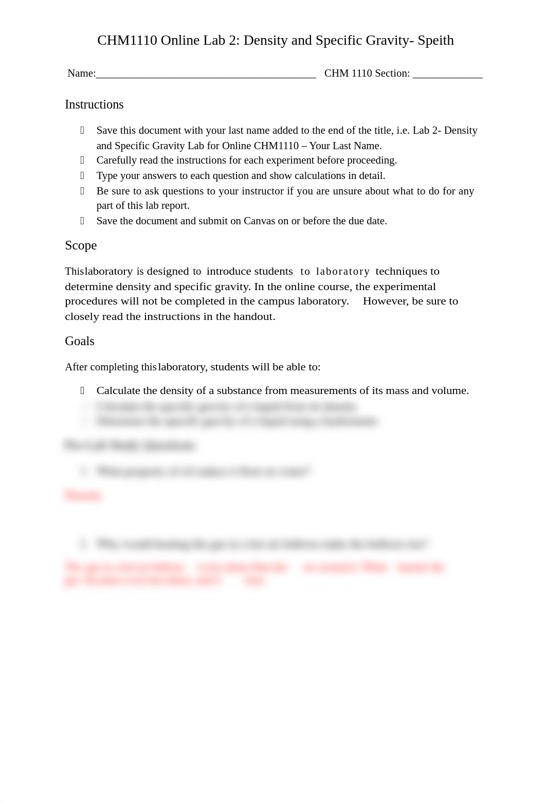 Lab 2- Density and Specific Gravity Lab for Online CHM1110.doc_d1ybgn5cuq4_page1