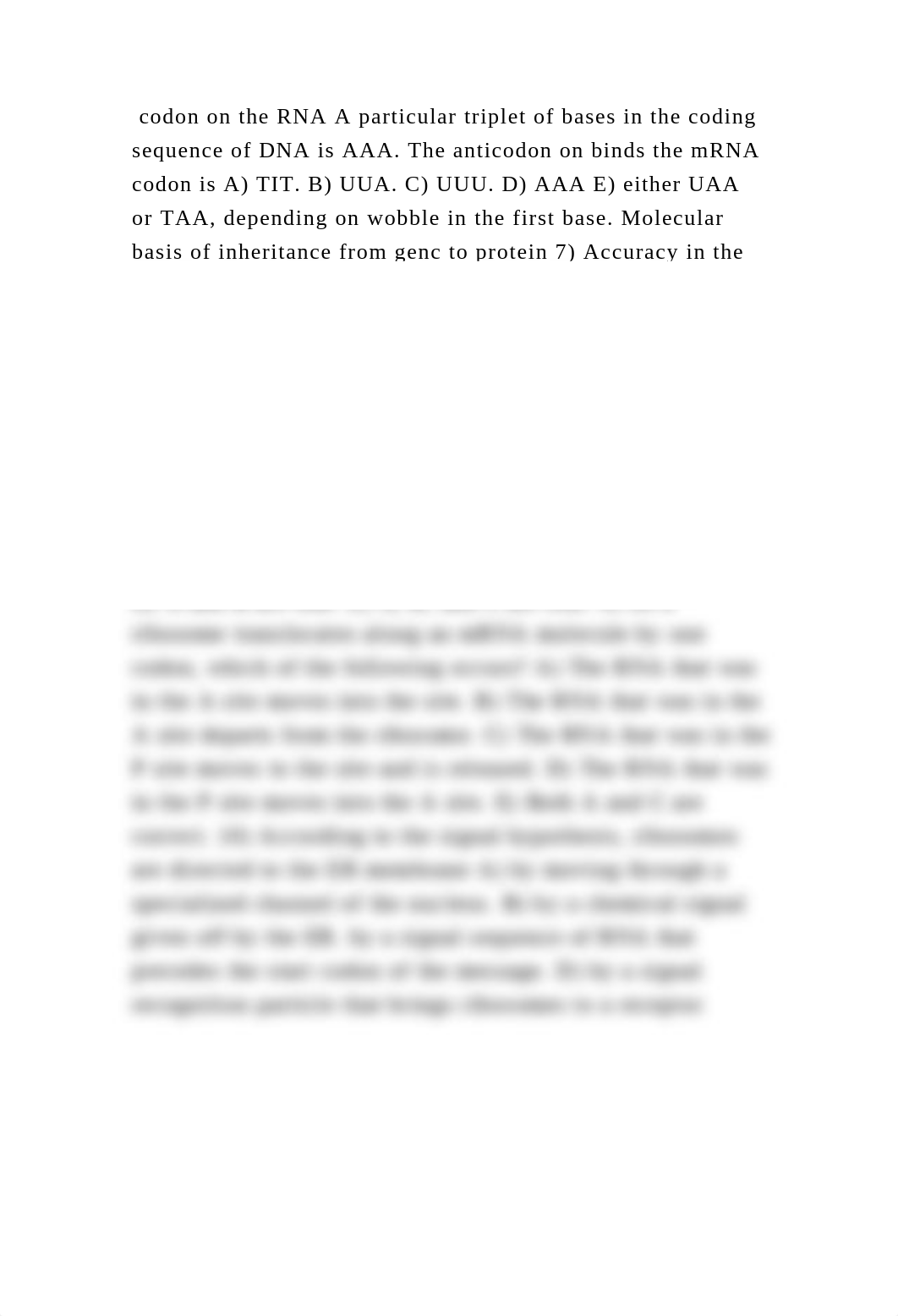 codon on the RNA A particular triplet of bases in the coding sequence.docx_d1ylxy22epl_page2