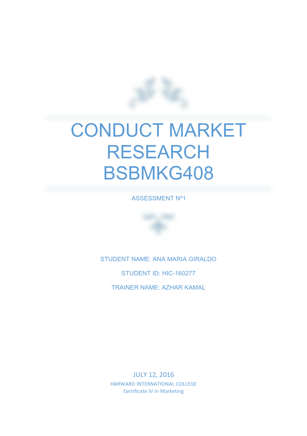 Conduct Market Research  BSBMKG408  Assesment 1 Ana Giraldo_d1ymrubpll8_page1