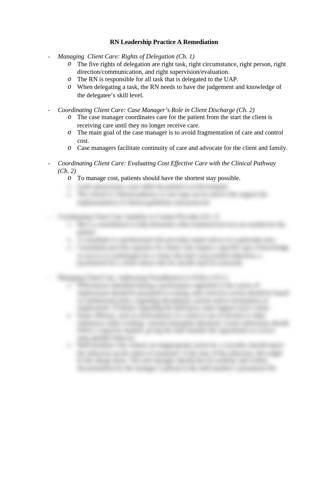 NUR345 RN Leadership Practice A Remediation.docx_d1z8nsopusi_page1