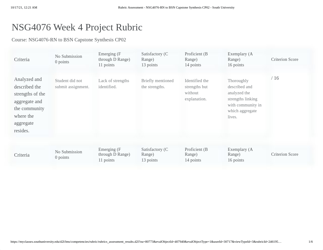 Rubric Assessment - NSG4076-RN to BSN Capstone Synthesis CP02 - South University 4.pdf_d1ze4g4e6ji_page1