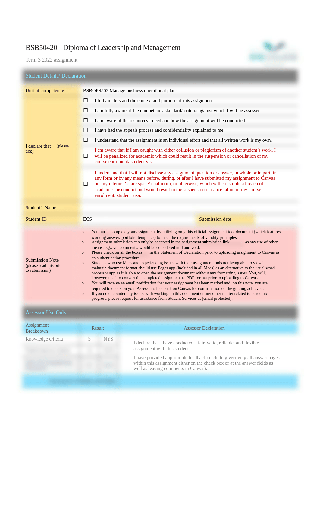 BSBOPS502 Assignment (2).docx_d1zf7bn1wpk_page1